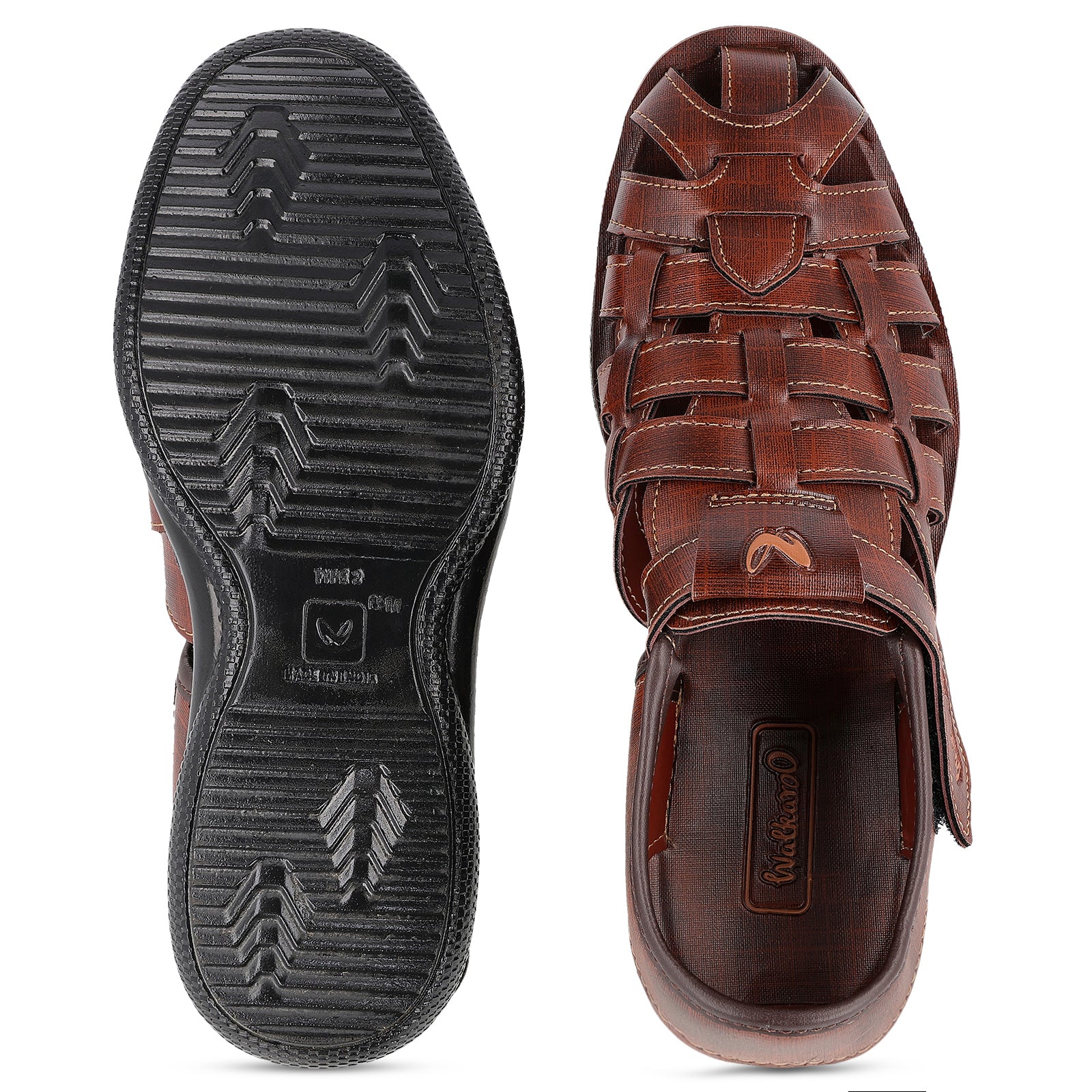 Men's Fisherman Sandals - WG5713 Brown - Image 2