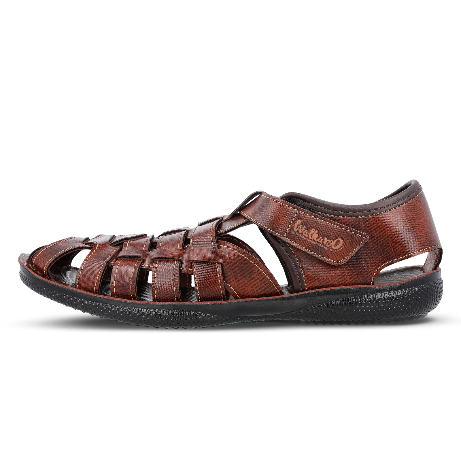 Men's Fisherman Sandals - WG5713 Brown - Image 3