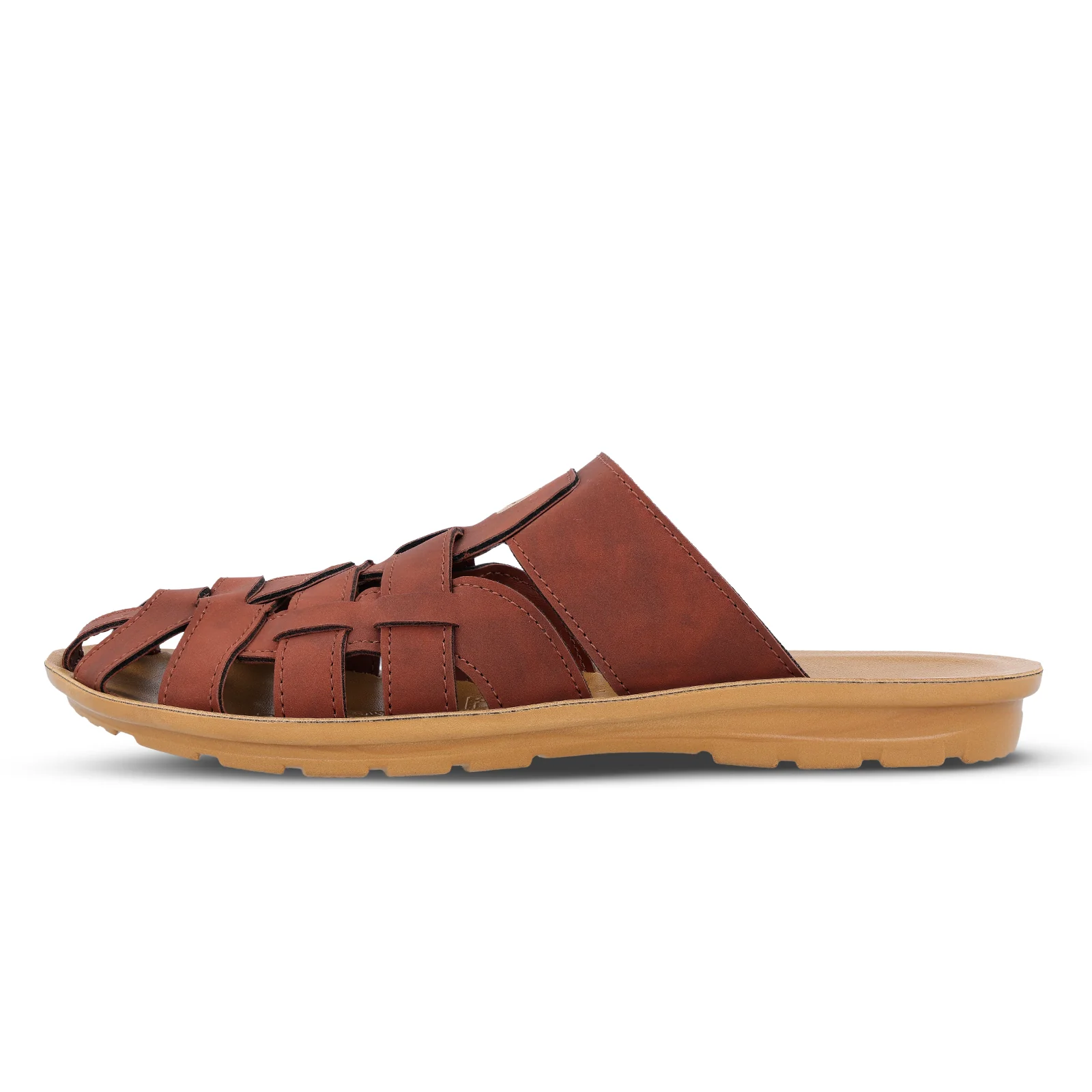 Men's Fisherman Sandals - WGB53066 Barn Red - Image 3