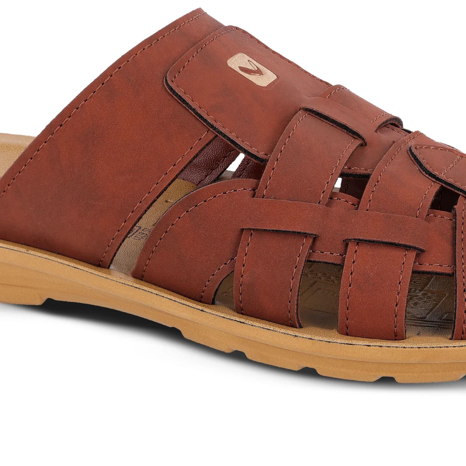 Men's Fisherman Sandals - WGB53066 Barn Red - Image 4