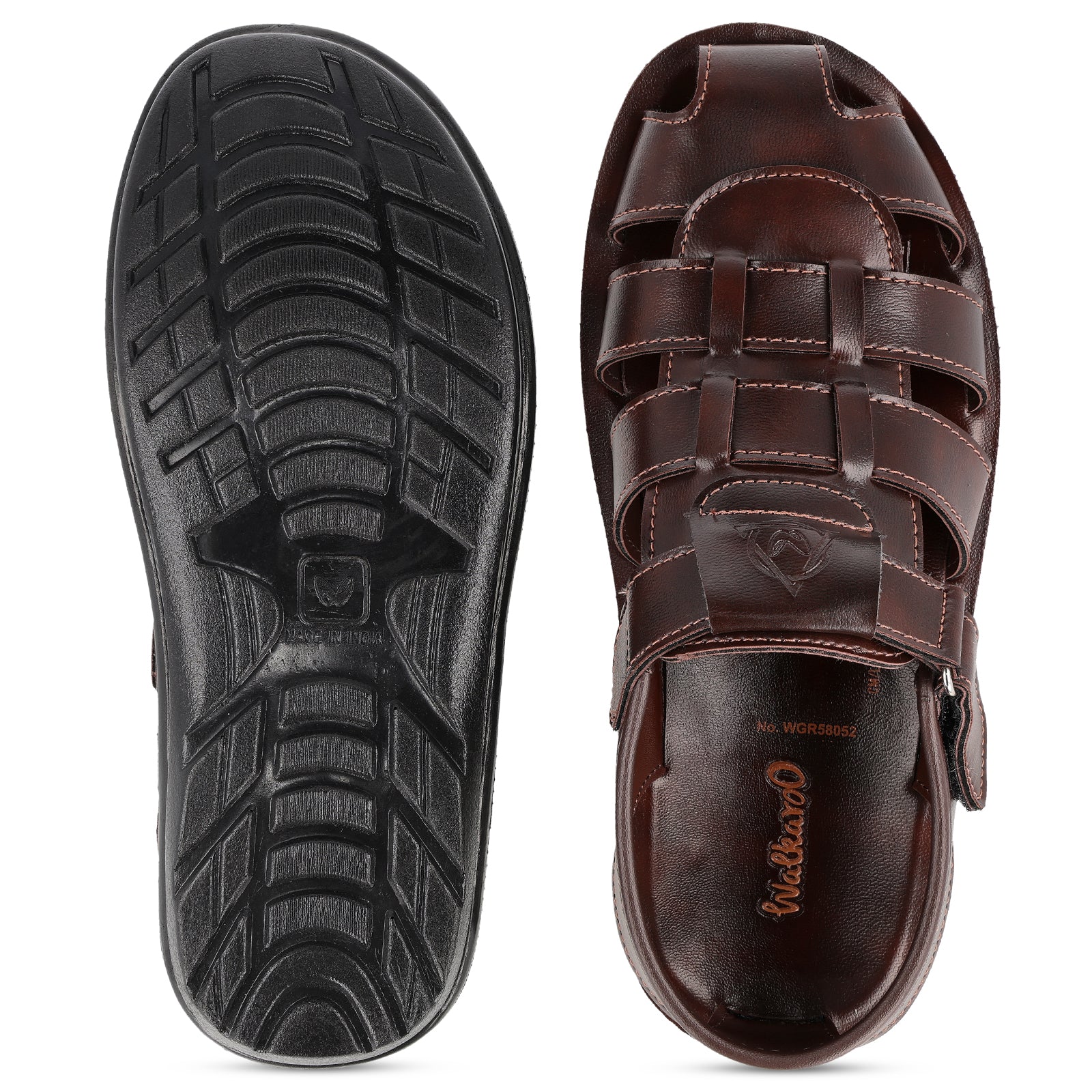 Men's Fisherman Sandals - WGR58052 Brown - Image 2
