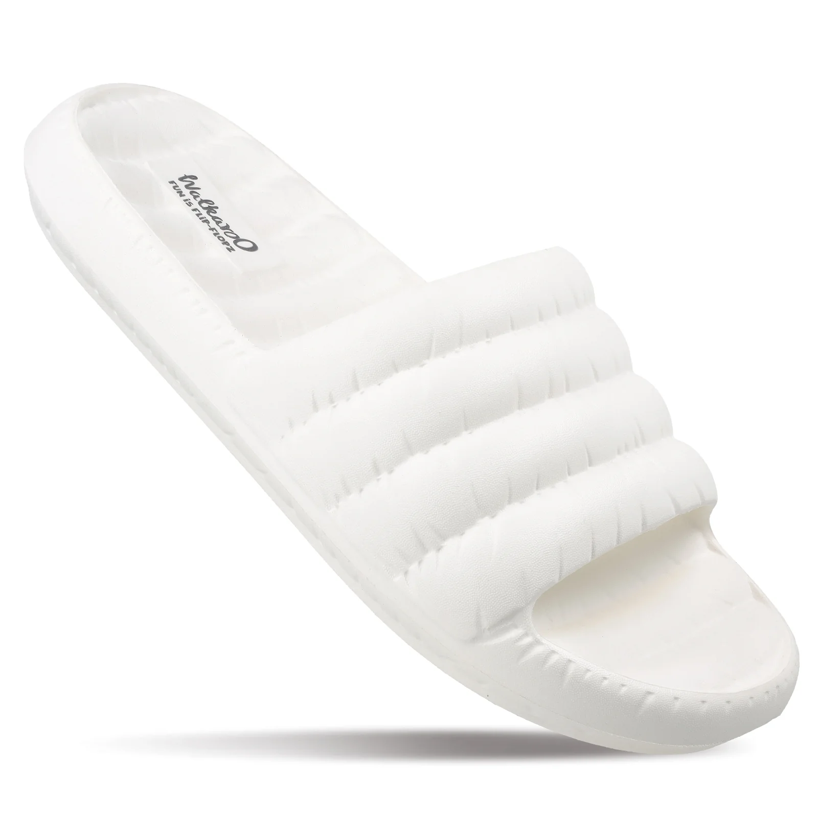 Men's Flip Flop Sliders - WC8770 White
