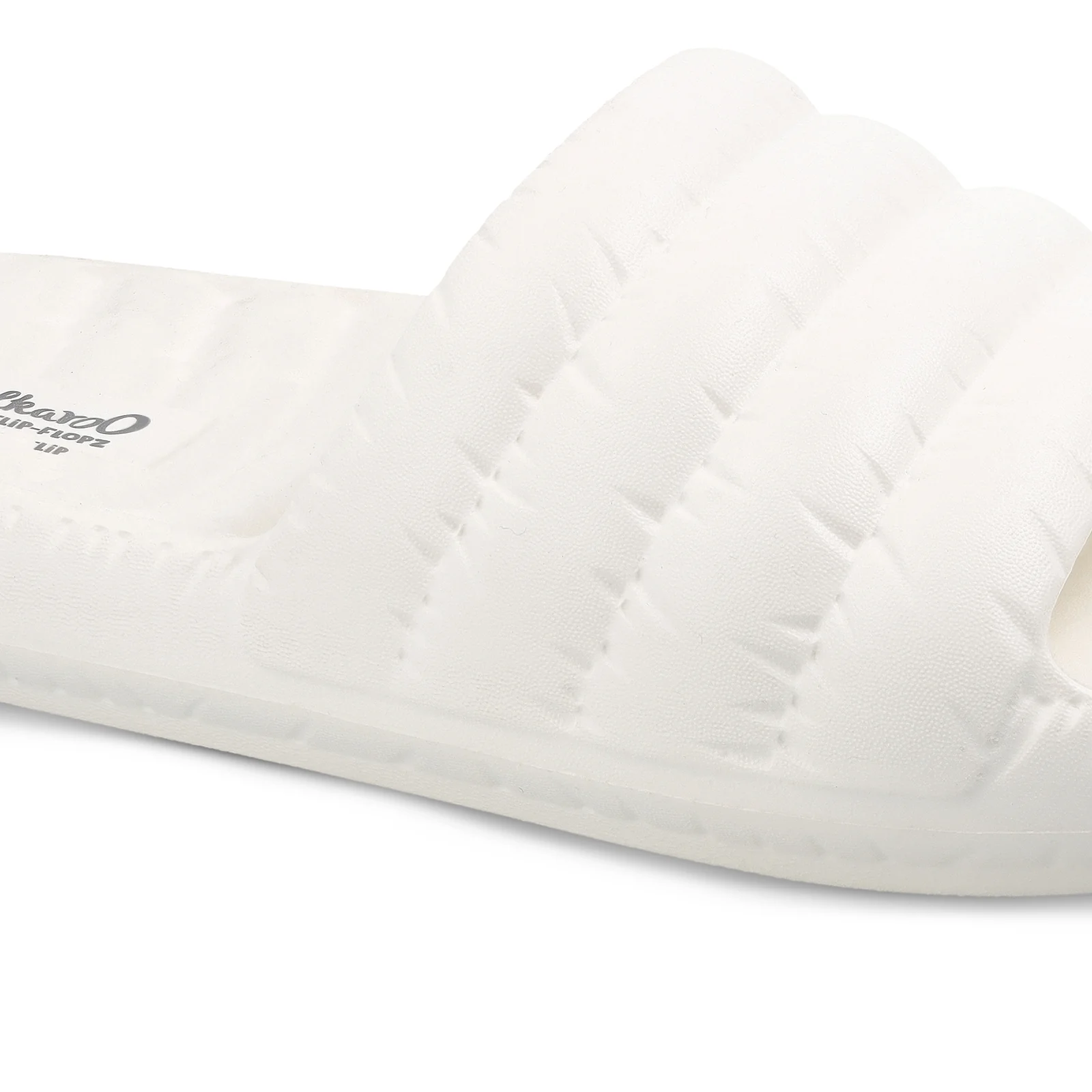 Men's Flip Flop Sliders - WC8770 White - Image 4