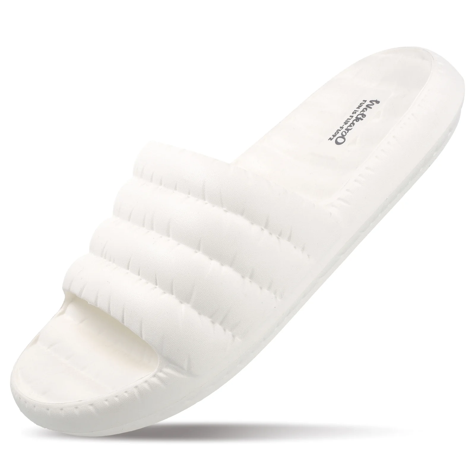 Men's Flip Flop Sliders - WC8770 White - Image 5