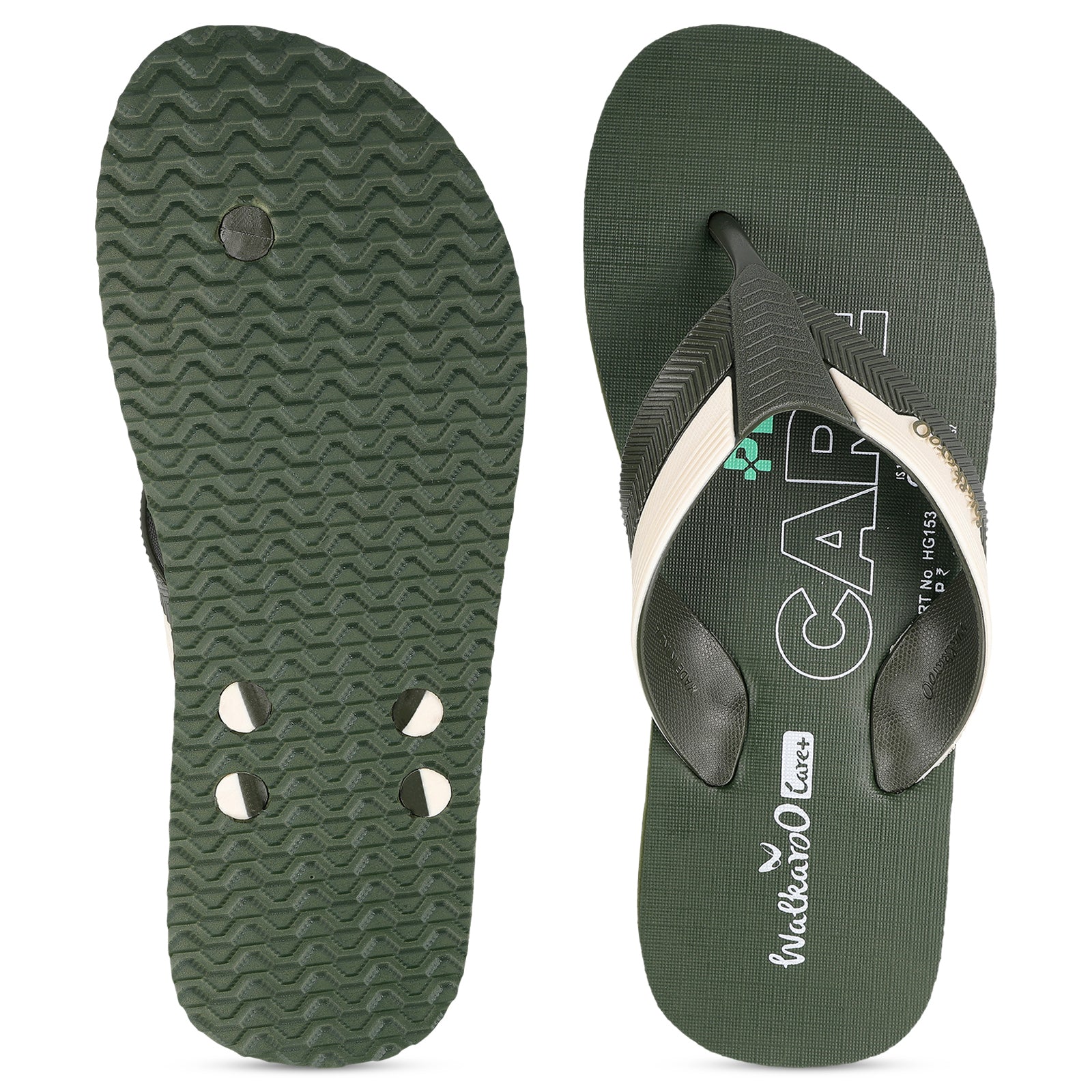 Men's Hawai Slippers - HG153 Dark Olive - Image 2