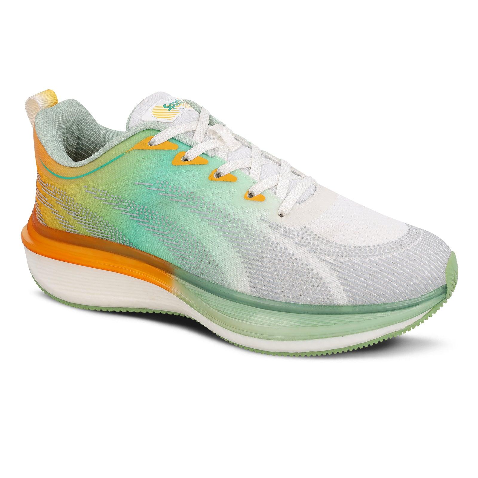 HYFLEX Men's Lace-up Sports Shoes - WS9150 Mustard Green - Image 5