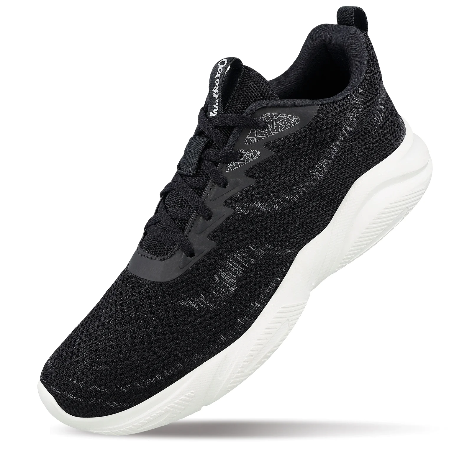 Men's Lace-up Sports Shoes - WS9554 Black - Image 5