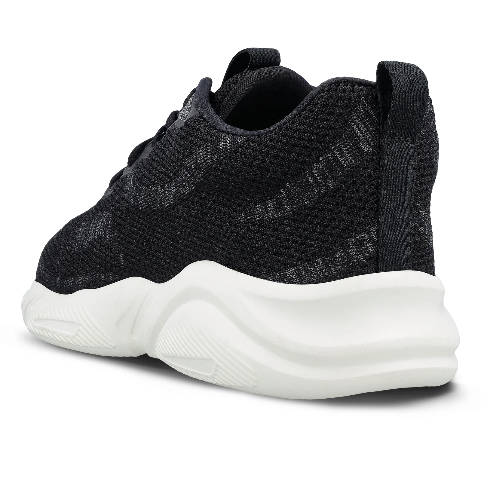 Men's Lace-up Sports Shoes - WS9554 Black - Image 6