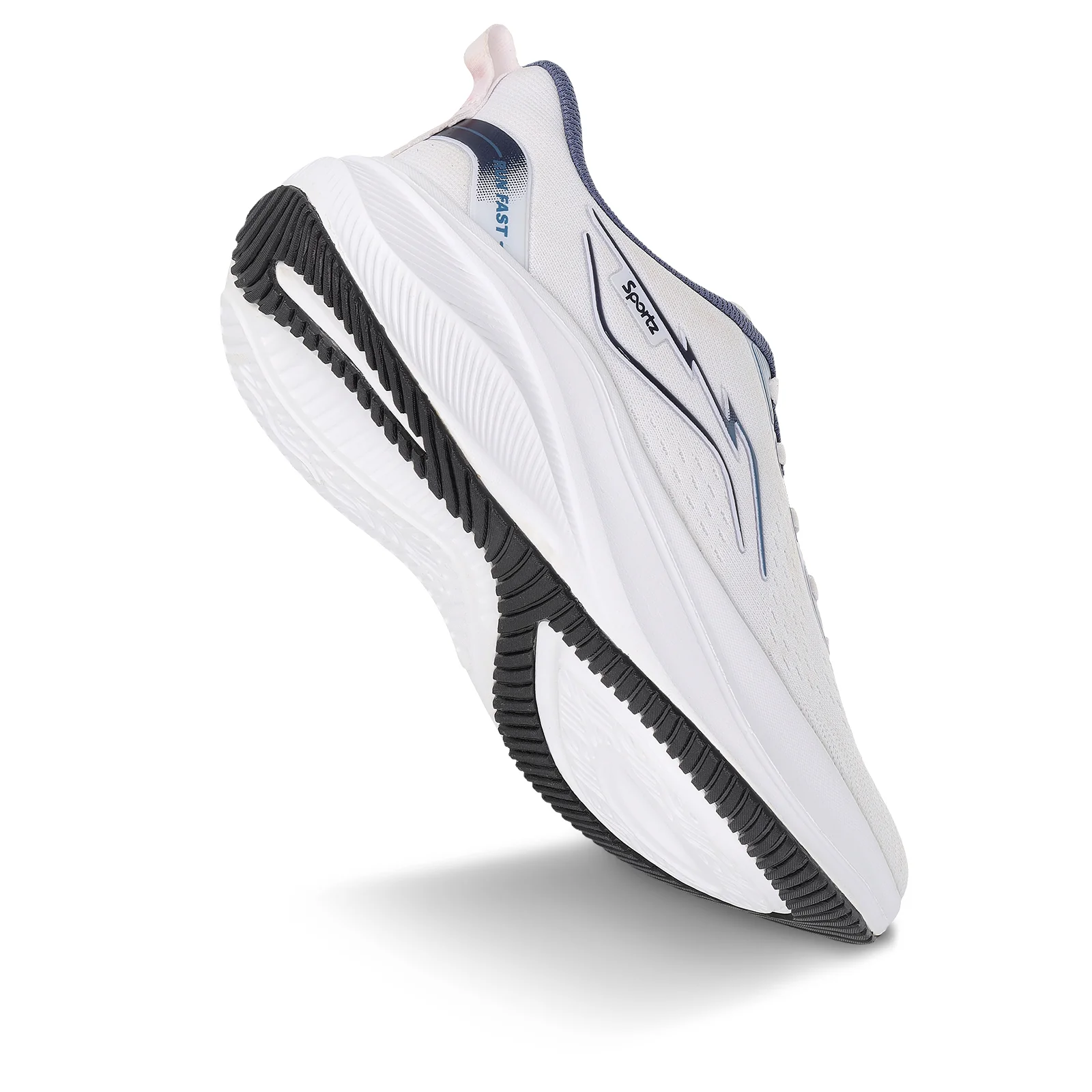 Men's Lace-up Sports Shoe - SGE21009 White - Image 8