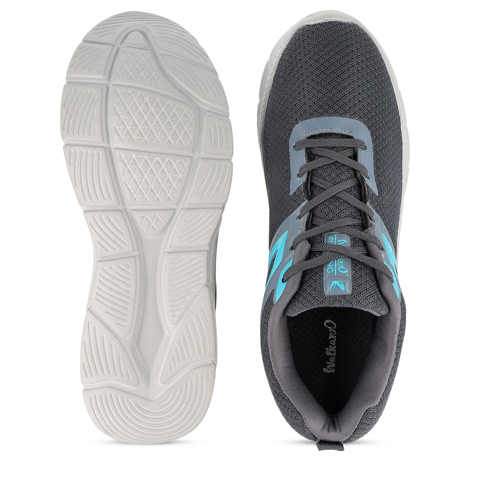 Men's Lace-up Sports Shoes - WS3083 Grey - Image 2