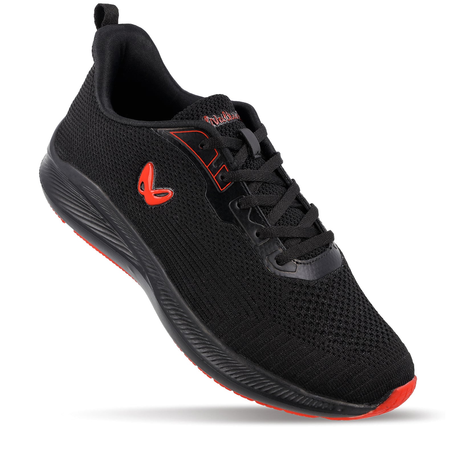 Men's Lace-up Sports Shoes - WS9090 Black - Image 3