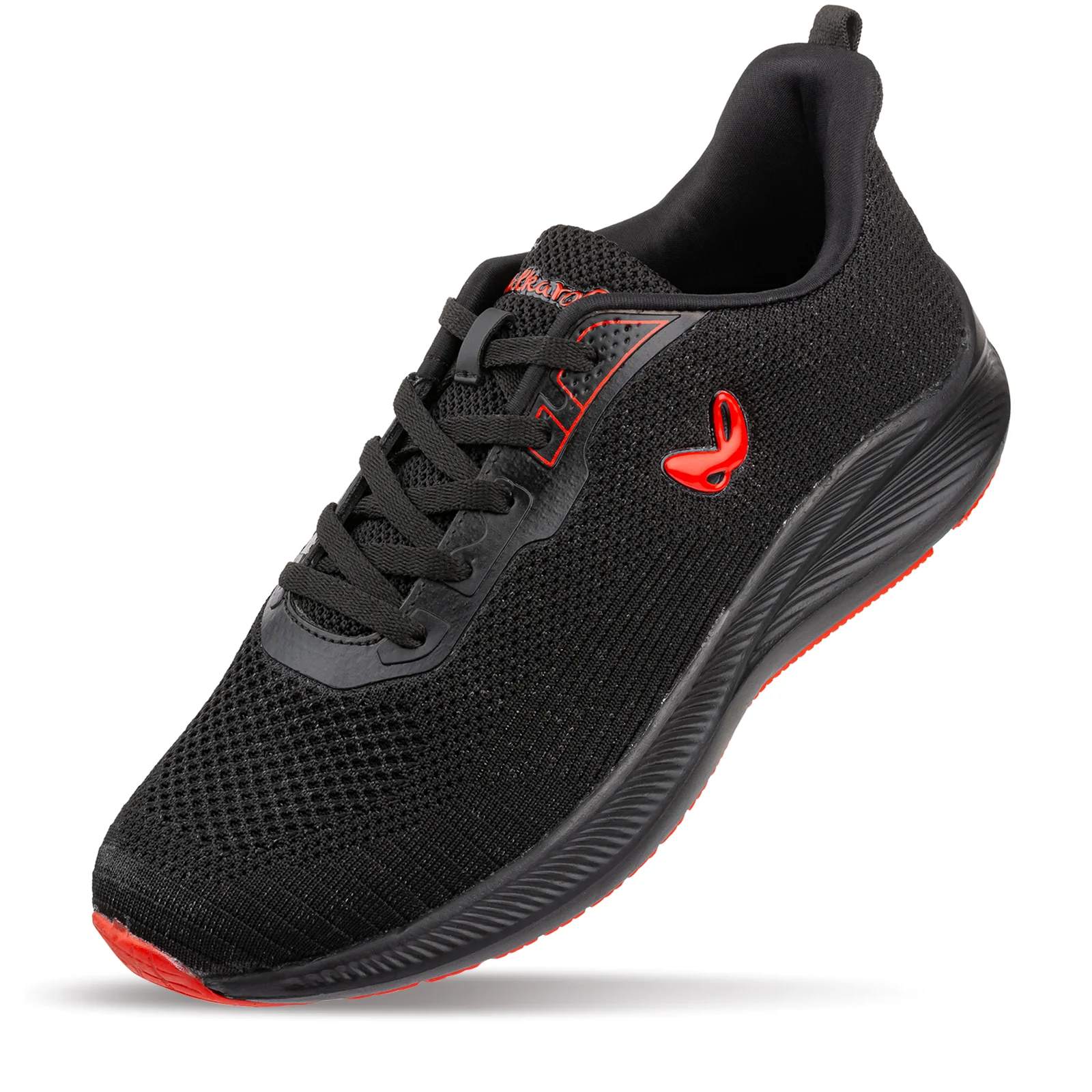 Men's Lace-up Sports Shoes - WS9090 Black - Image 5