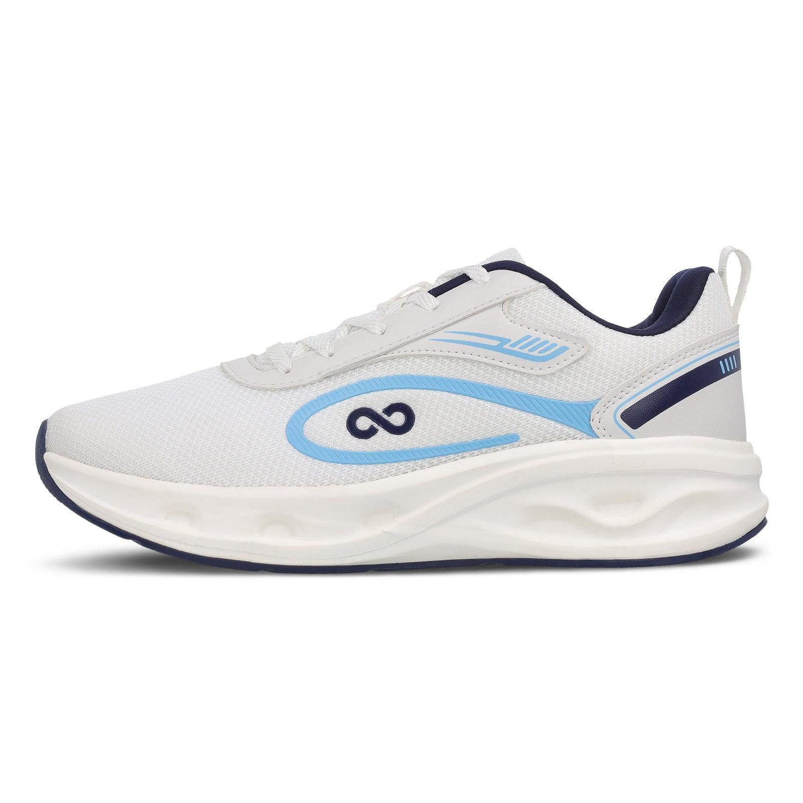 Men's Lace-up Sports Shoes - WS9613 White