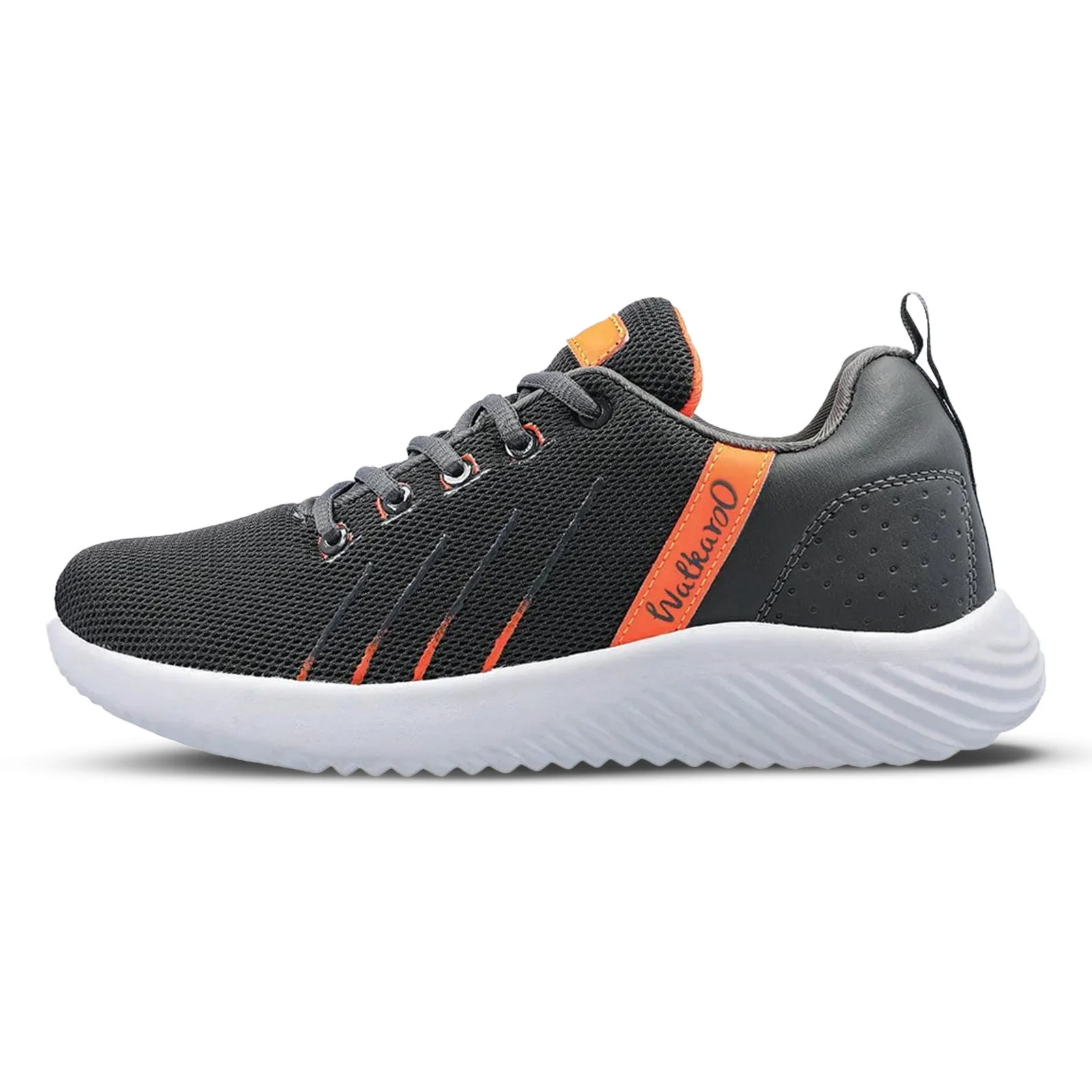 Men's Lace-up Walking Shoes - WS3036 Dark Grey