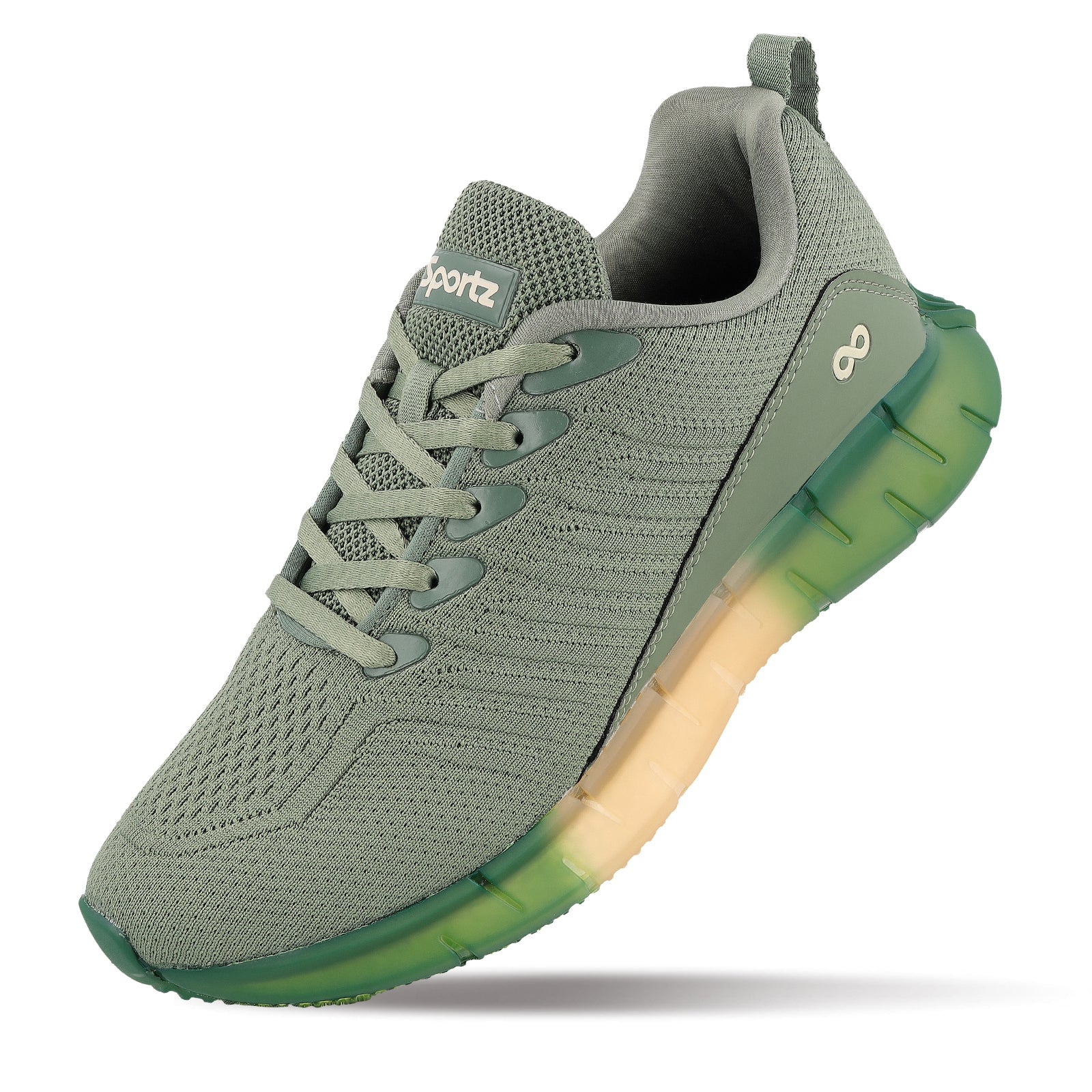 Men's Lace-up Walking Shoe - WS9101 Olive - Image 5