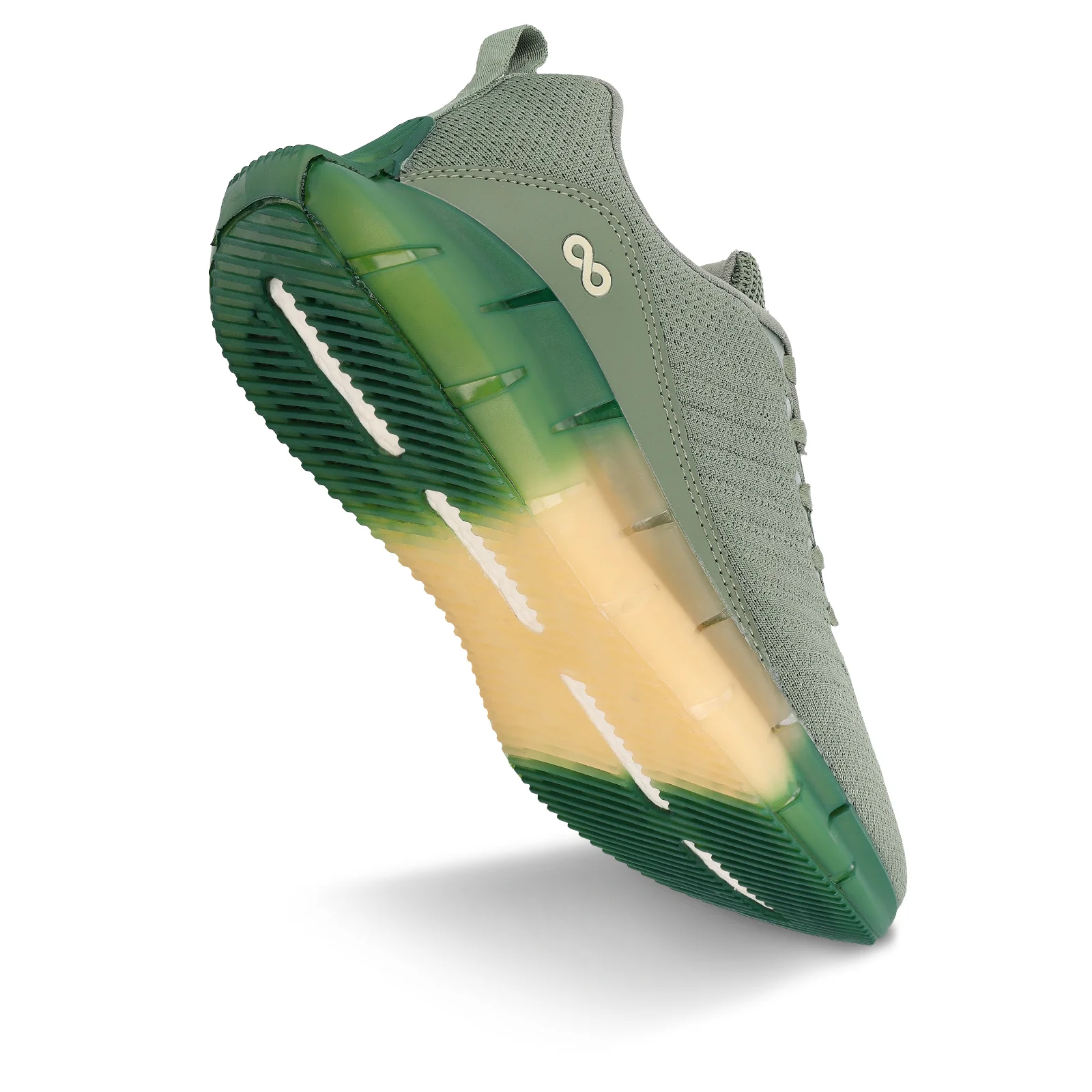 Men's Lace-up Walking Shoe - WS9101 Olive - Image 7