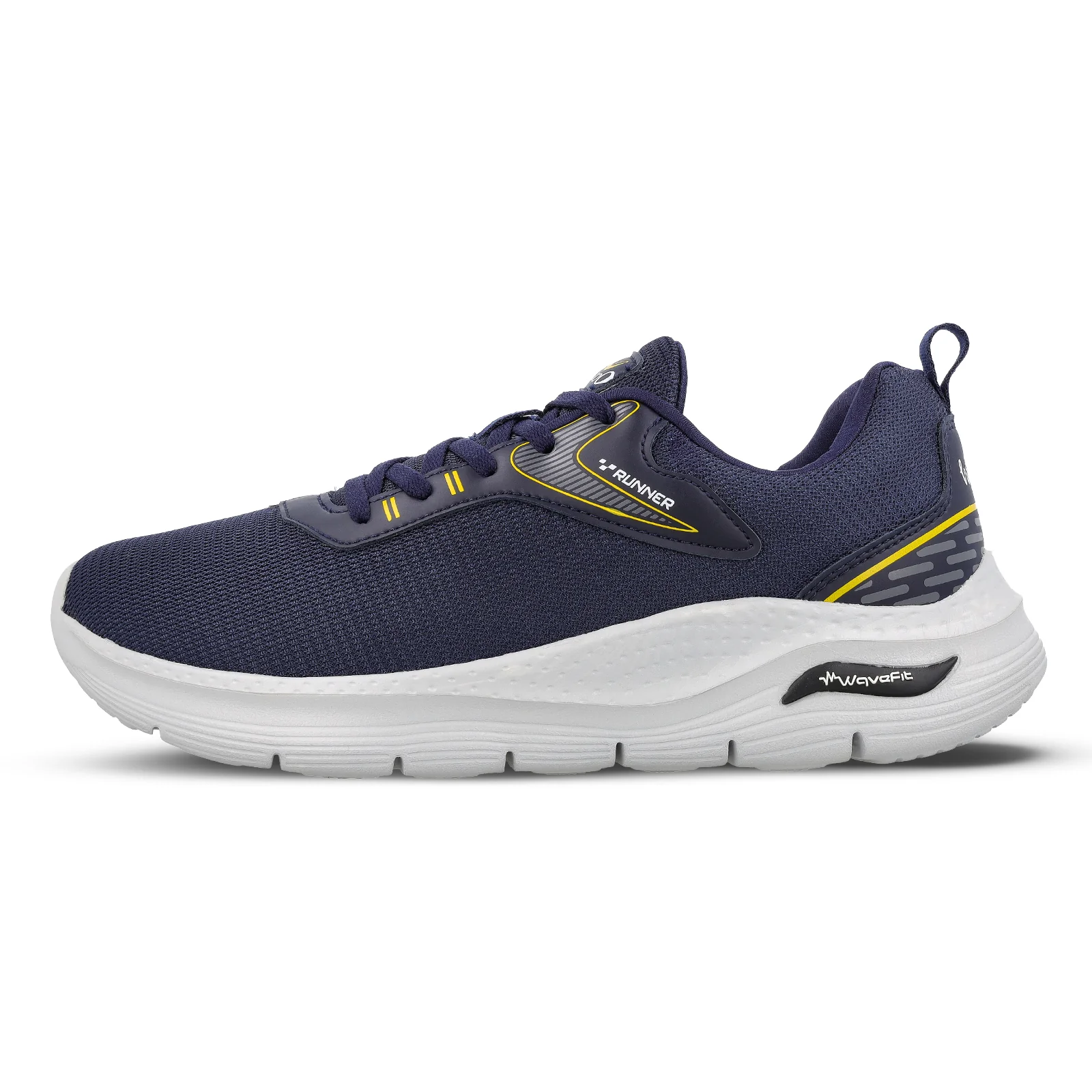 Men's Lace-up Walking Shoes - WS9591 Navy Blue