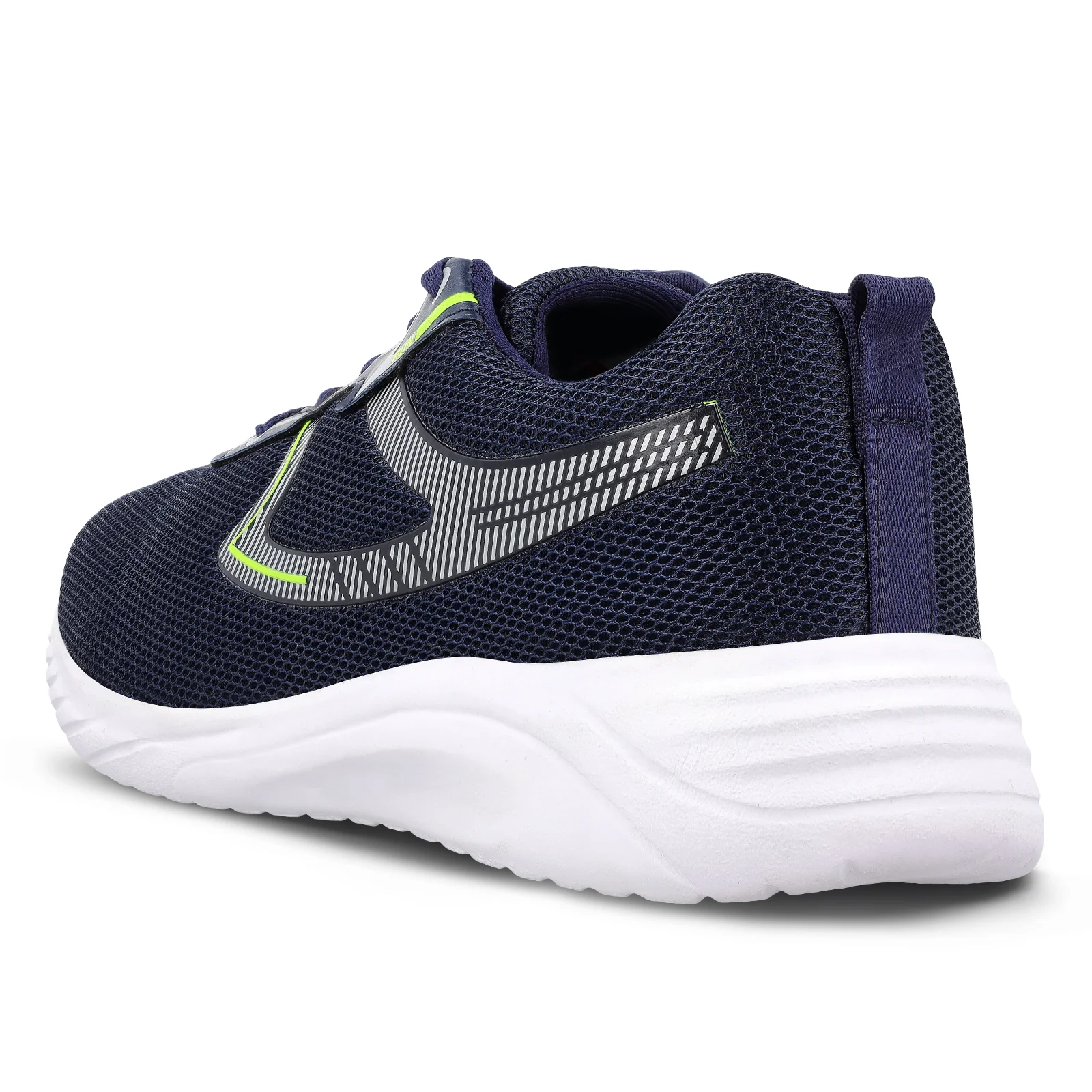Men's Lace-up Walking Shoes - WS3064 Navy Blue - Image 6