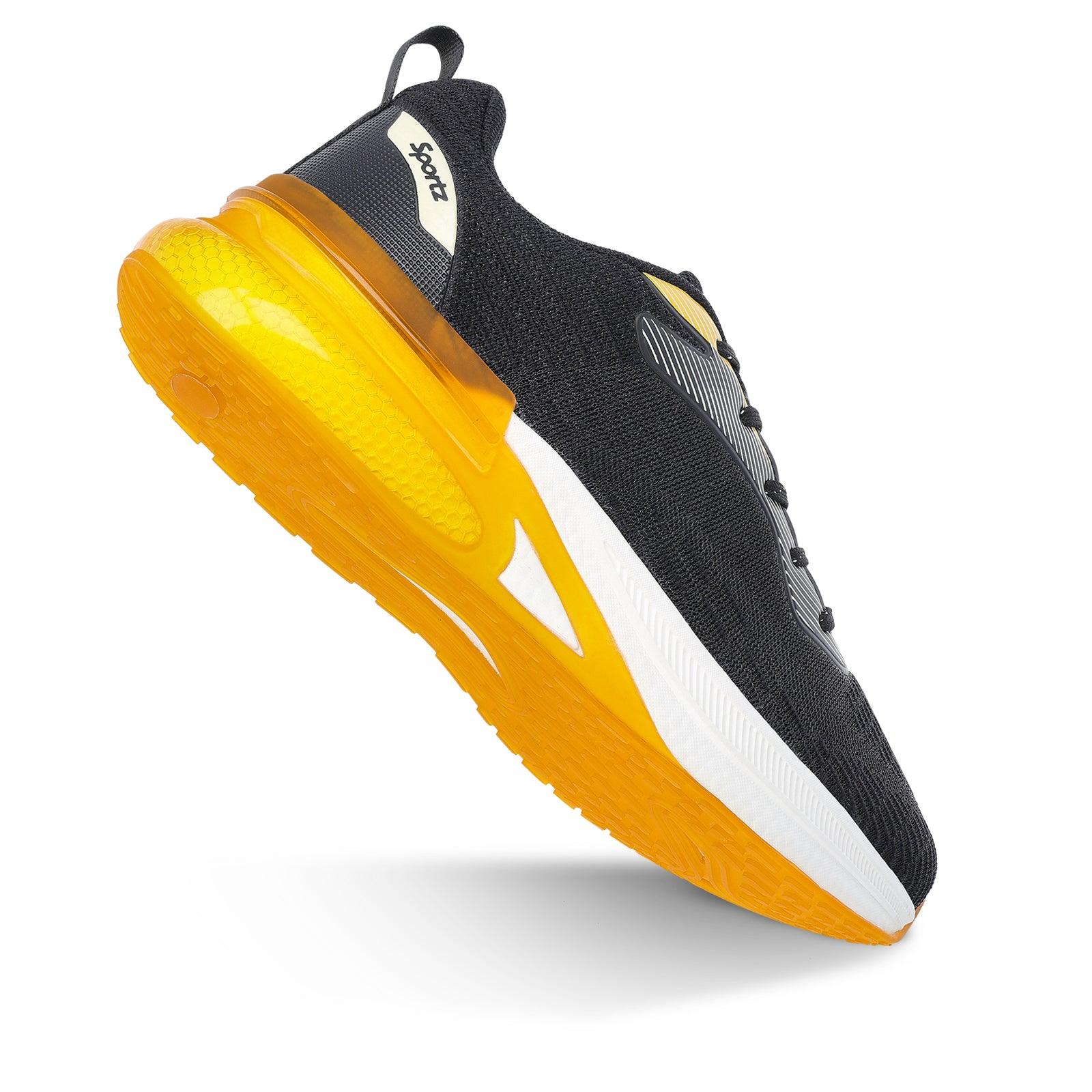 VORTIZ Men's Lace-up Walking Shoes - WS9140 Black - Image 7