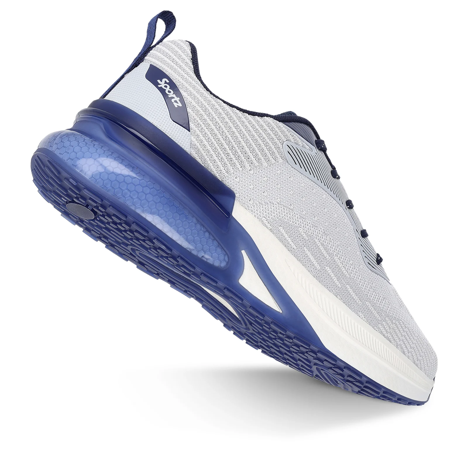 VORTIZ Men's Lace-up Walking Shoes - WS9140 Light Grey - Image 7