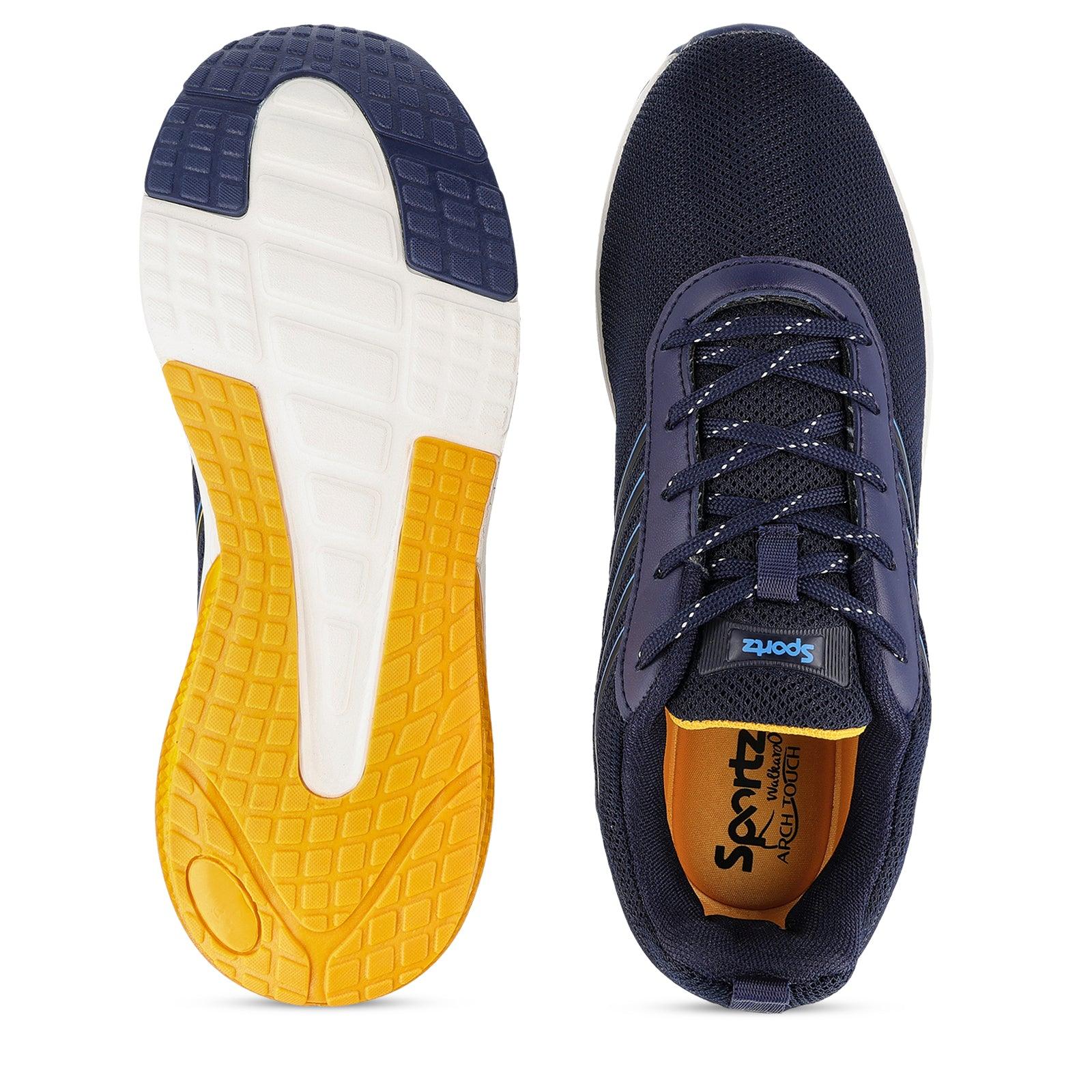 WENGOR Men's Lace-up Sports Shoes - Navy Blue - Image 2
