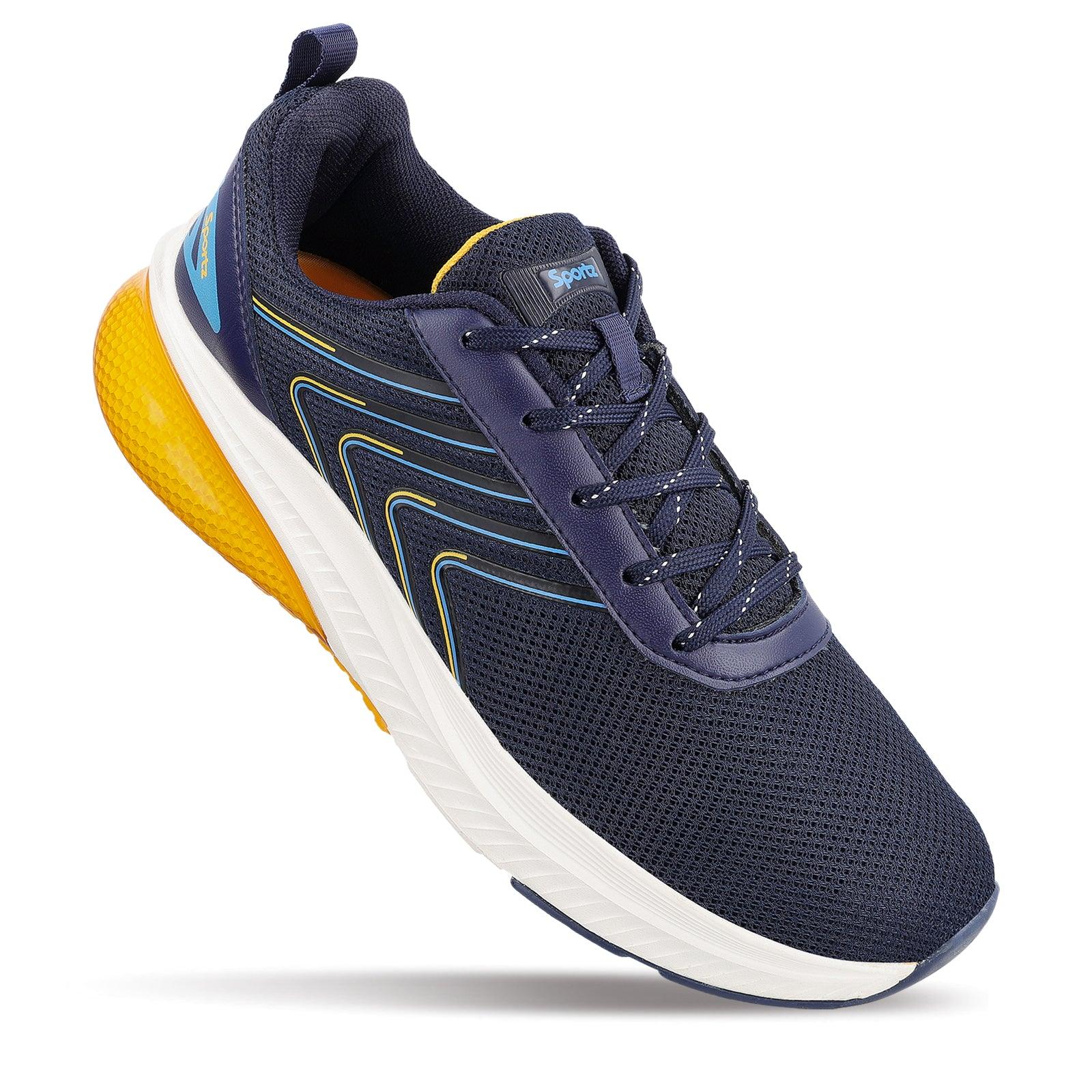 WENGOR Men's Lace-up Sports Shoes - Navy Blue - Image 3