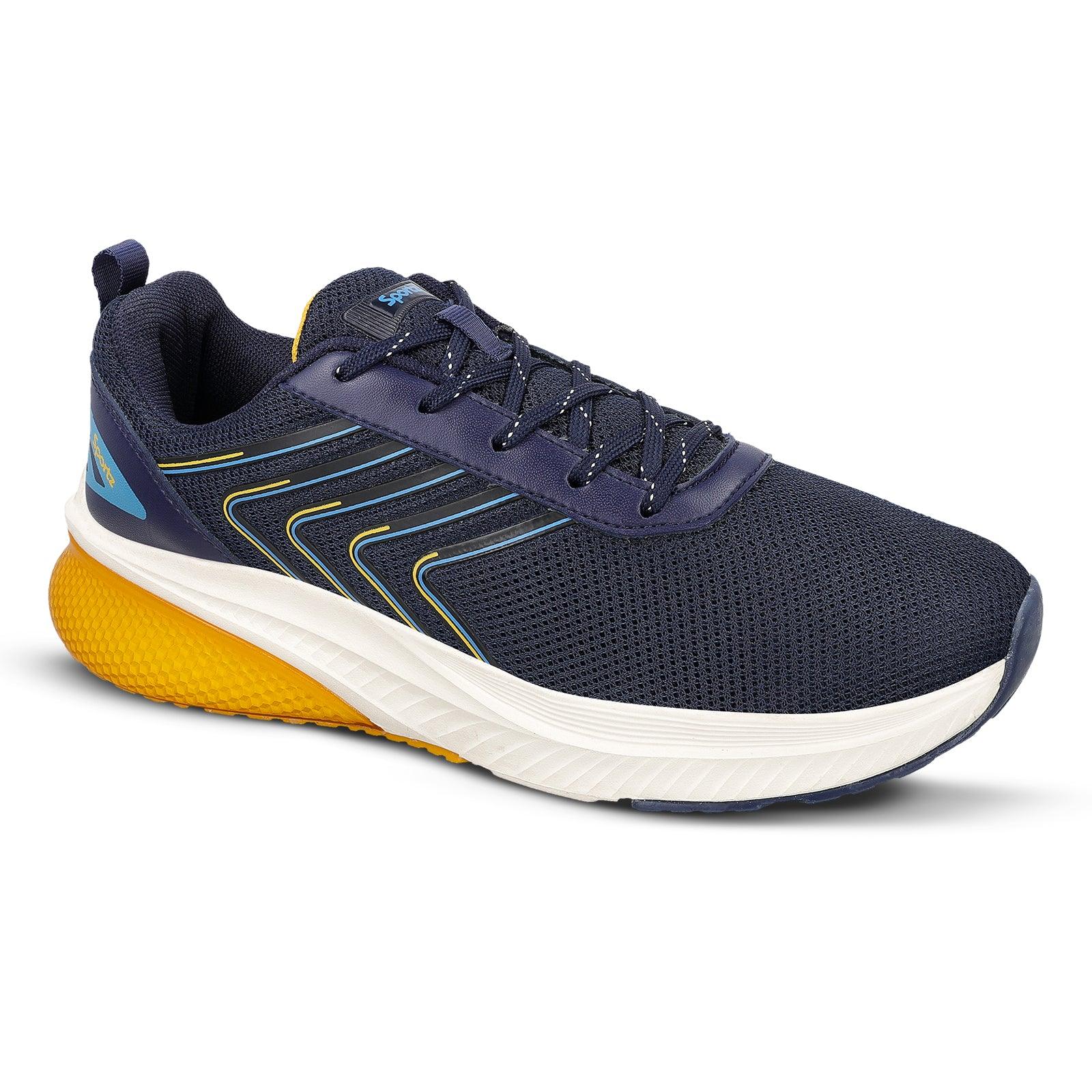 WENGOR Men's Lace-up Sports Shoes - Navy Blue - Image 4