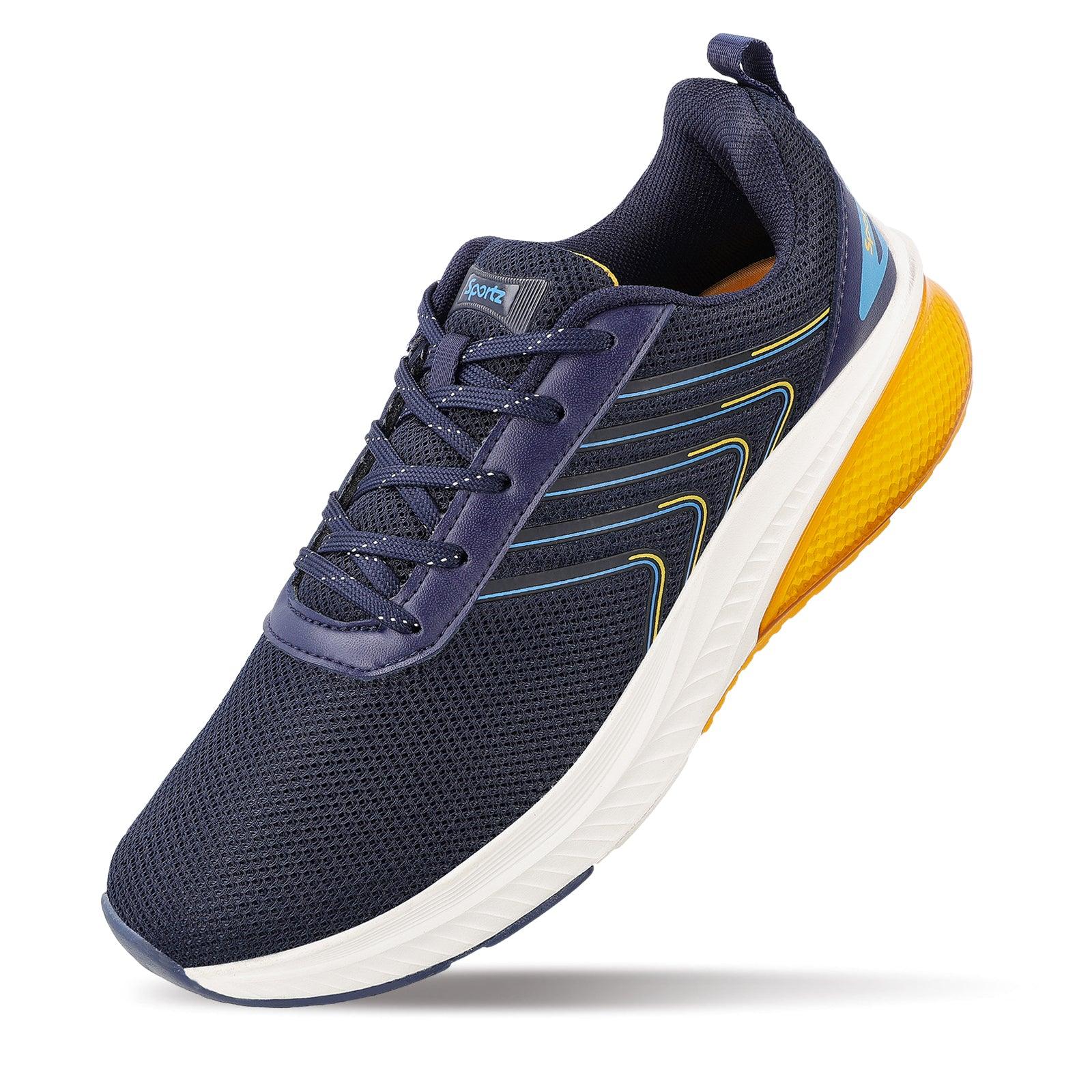 WENGOR Men's Lace-up Sports Shoes - Navy Blue - Image 5