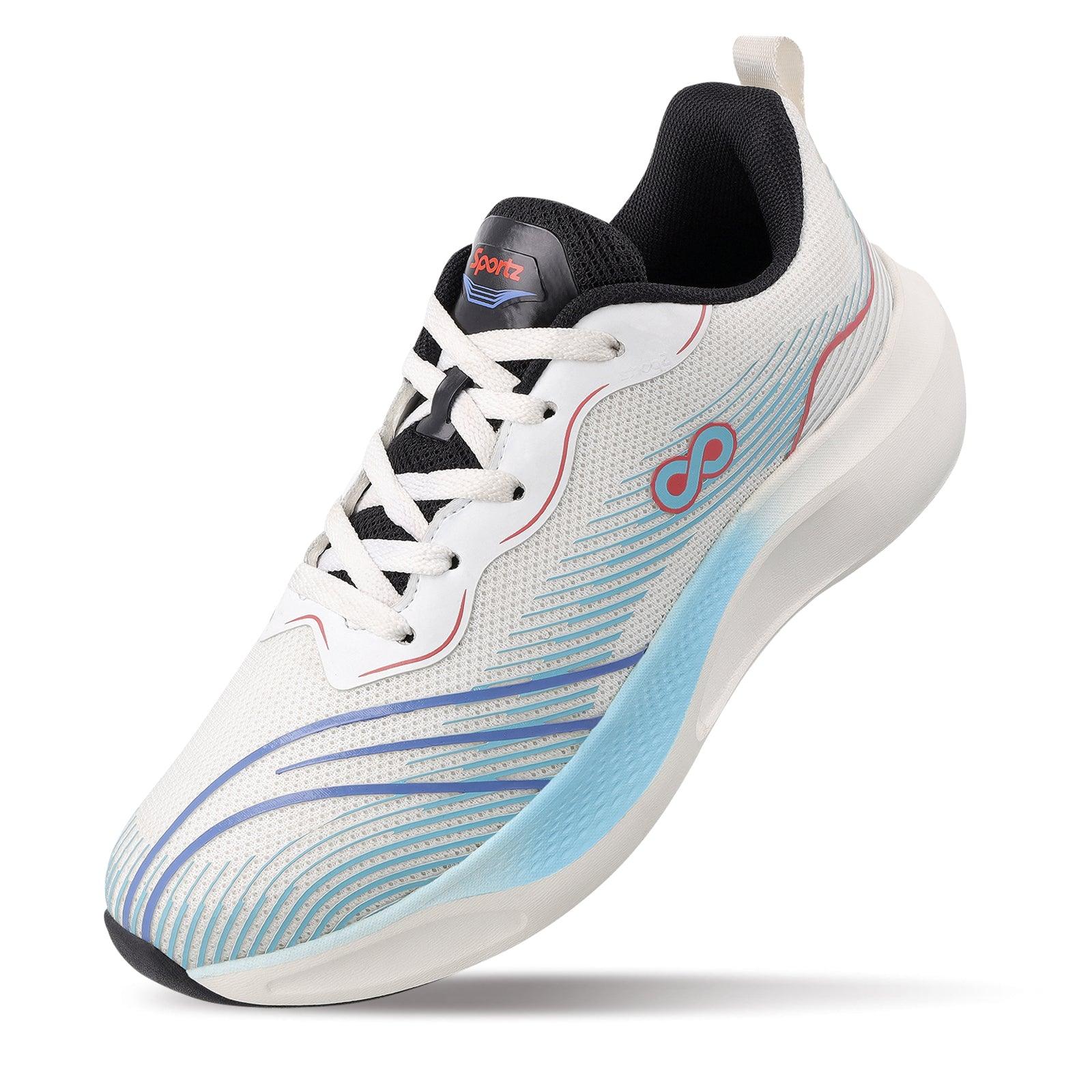 Men's Lace-up Walking Shoes - WS9142 White - Image 5