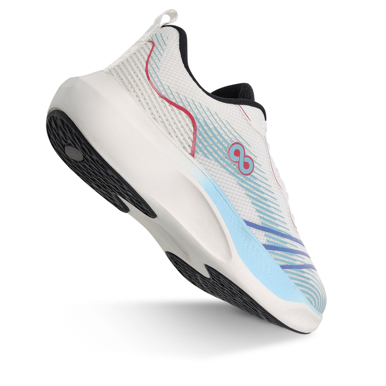 Men's Lace-up Walking Shoes - WS9142 White - Image 6