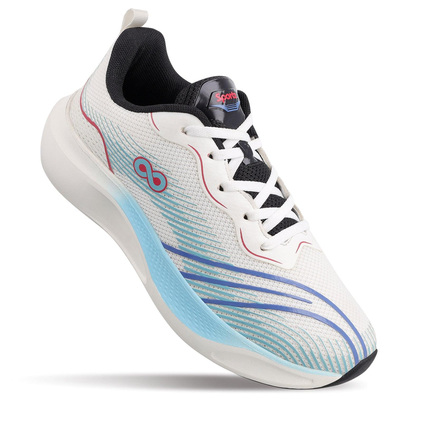 Men's Lace-up Walking Shoes - WS9142 White - Image 8