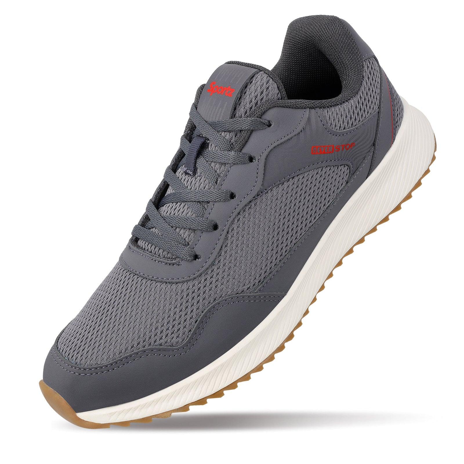 Men's Lace-up Running Shoes - WS9599 Dark Grey - Image 6