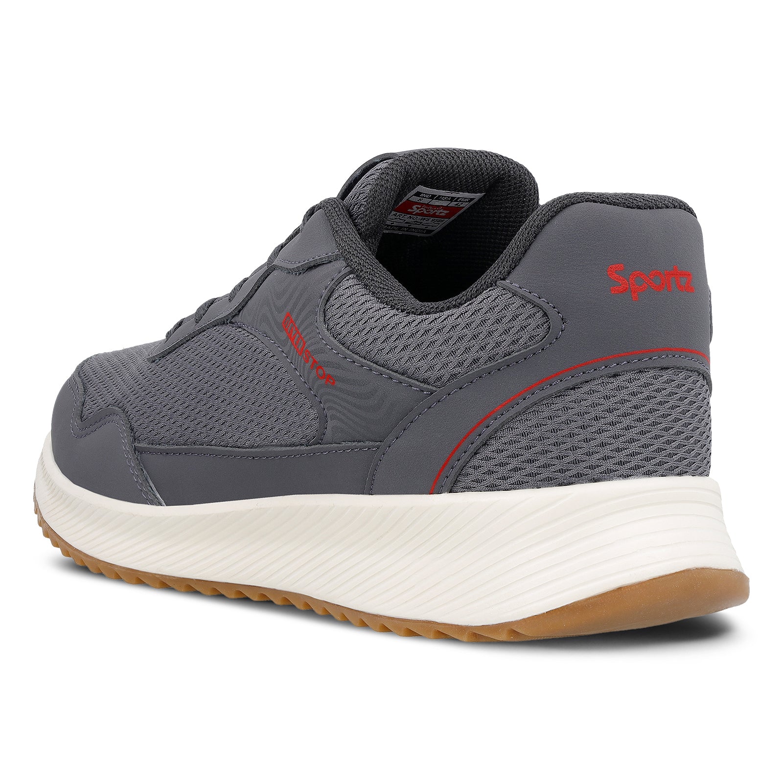 Men's Lace-up Running Shoes - WS9599 Dark Grey - Image 7