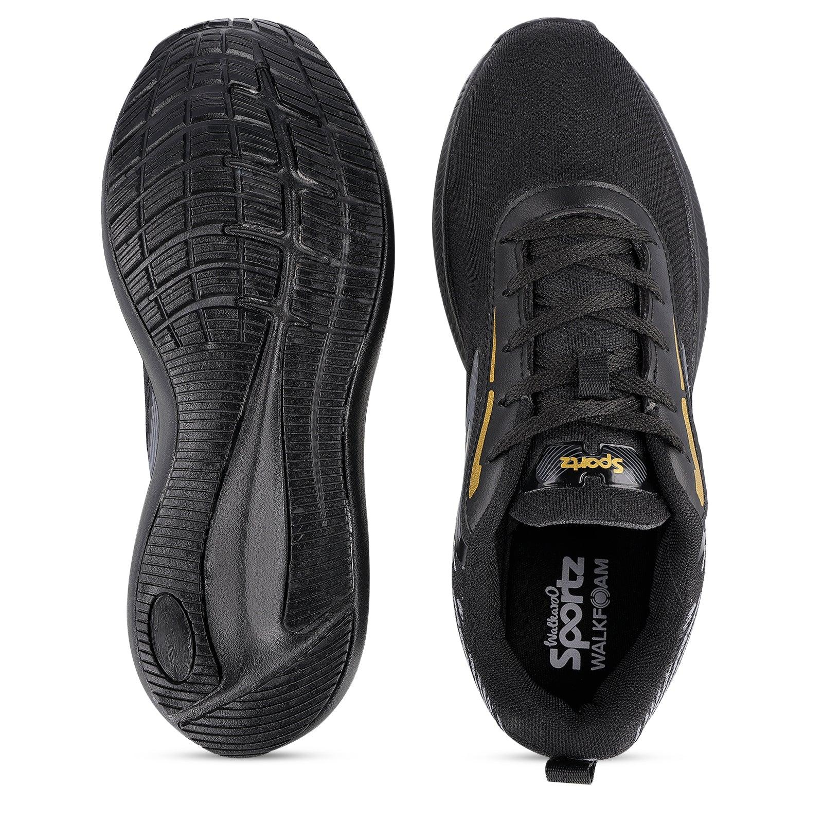 Stylex Men's Lace-up Sports Shoes - WS9611 Black - Image 2