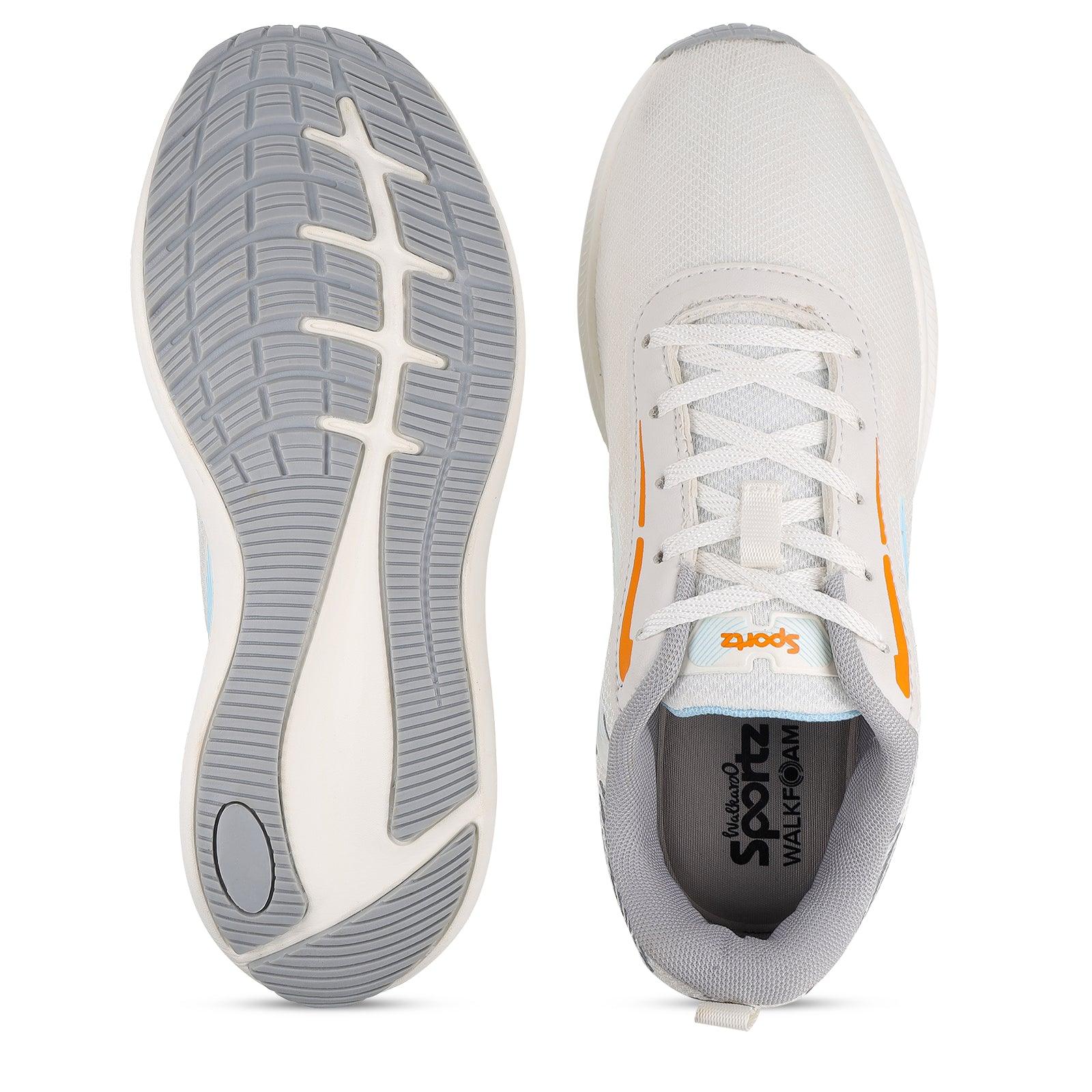 Stylex Men's Lace-up Sports Shoes - WS9611 White - Image 2