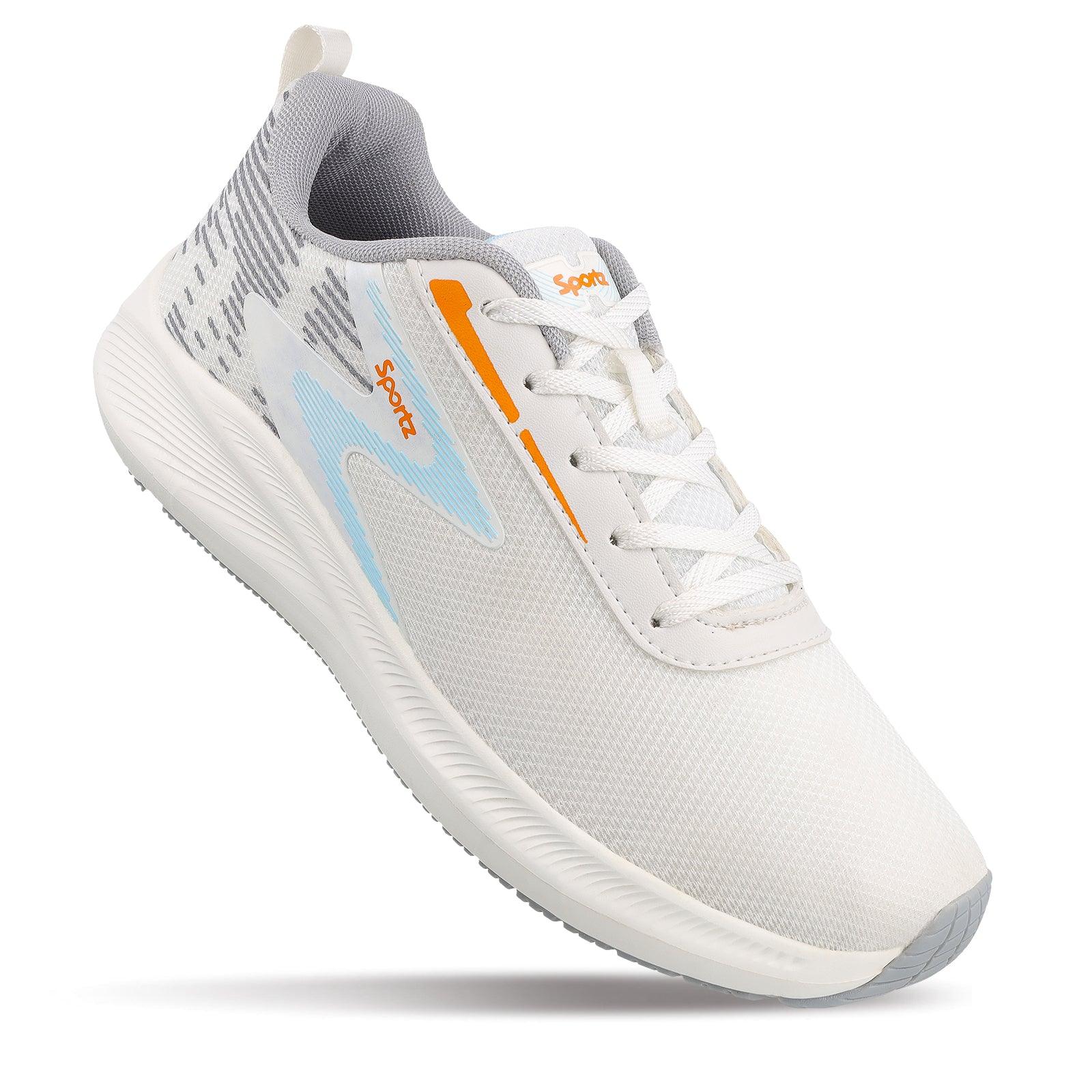 Stylex Men's Lace-up Sports Shoes - WS9611 White - Image 3