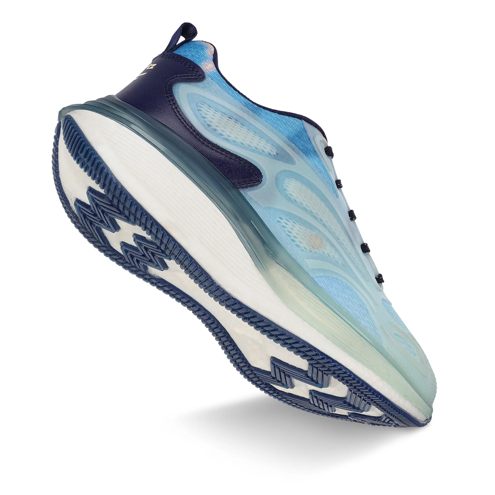 Men's Night Glow Sports Shoes - WS9154 Sea Blue - Image 8