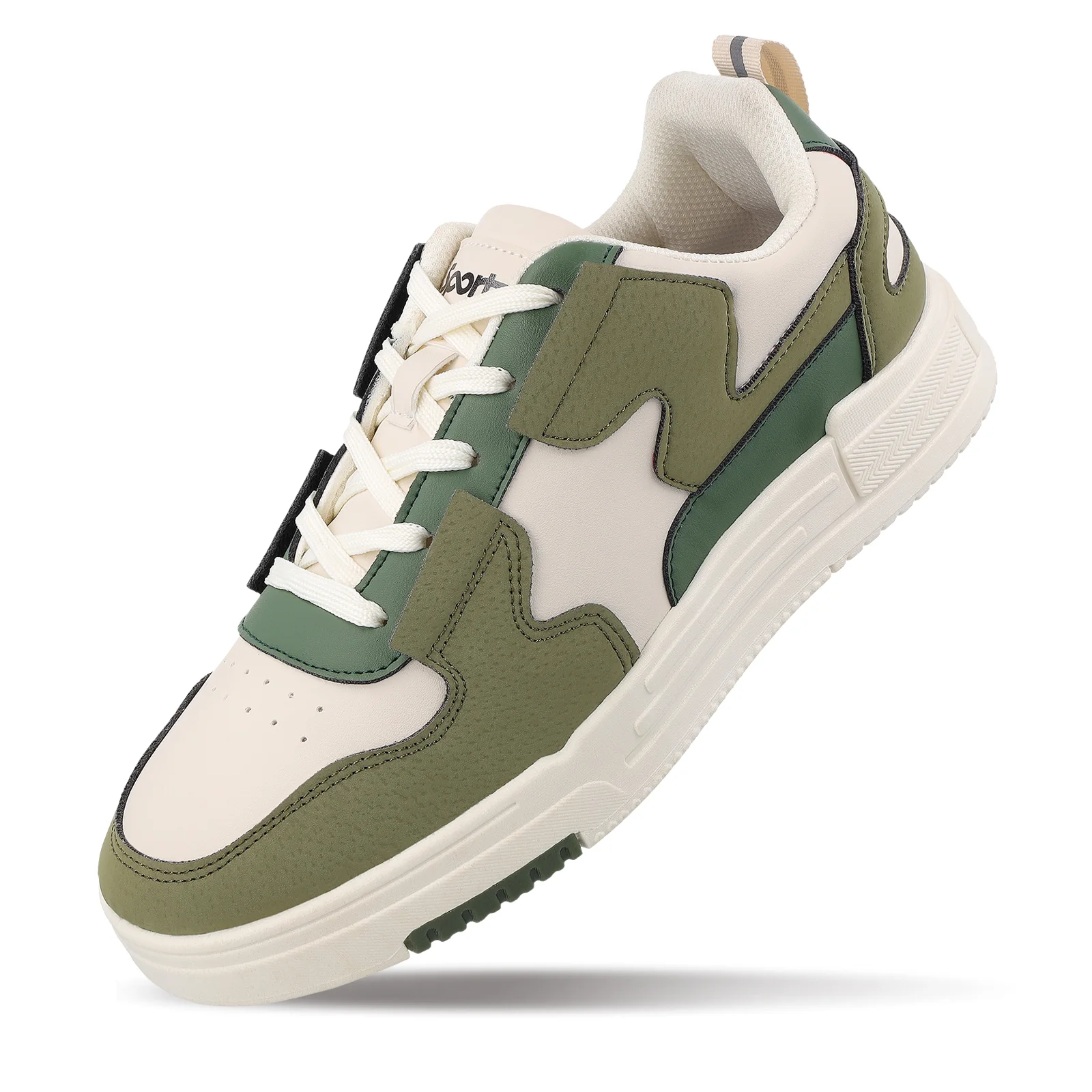 Men's Casual Sneakers - WY3469 White Mild Green - Image 8