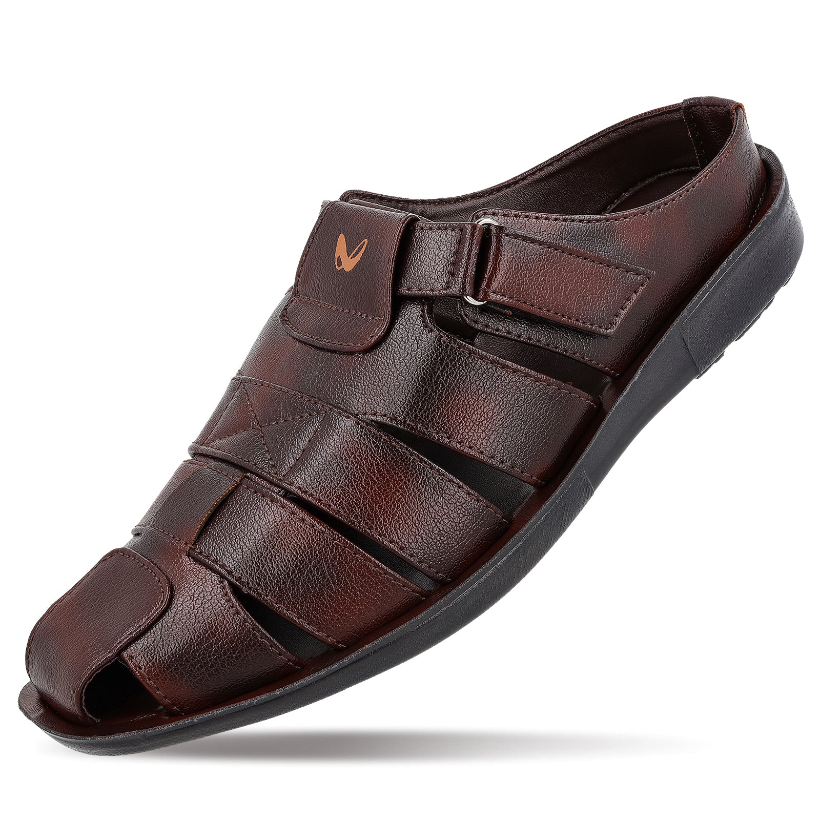 Men's Roman Sandals - WG5675 Brown - Image 5