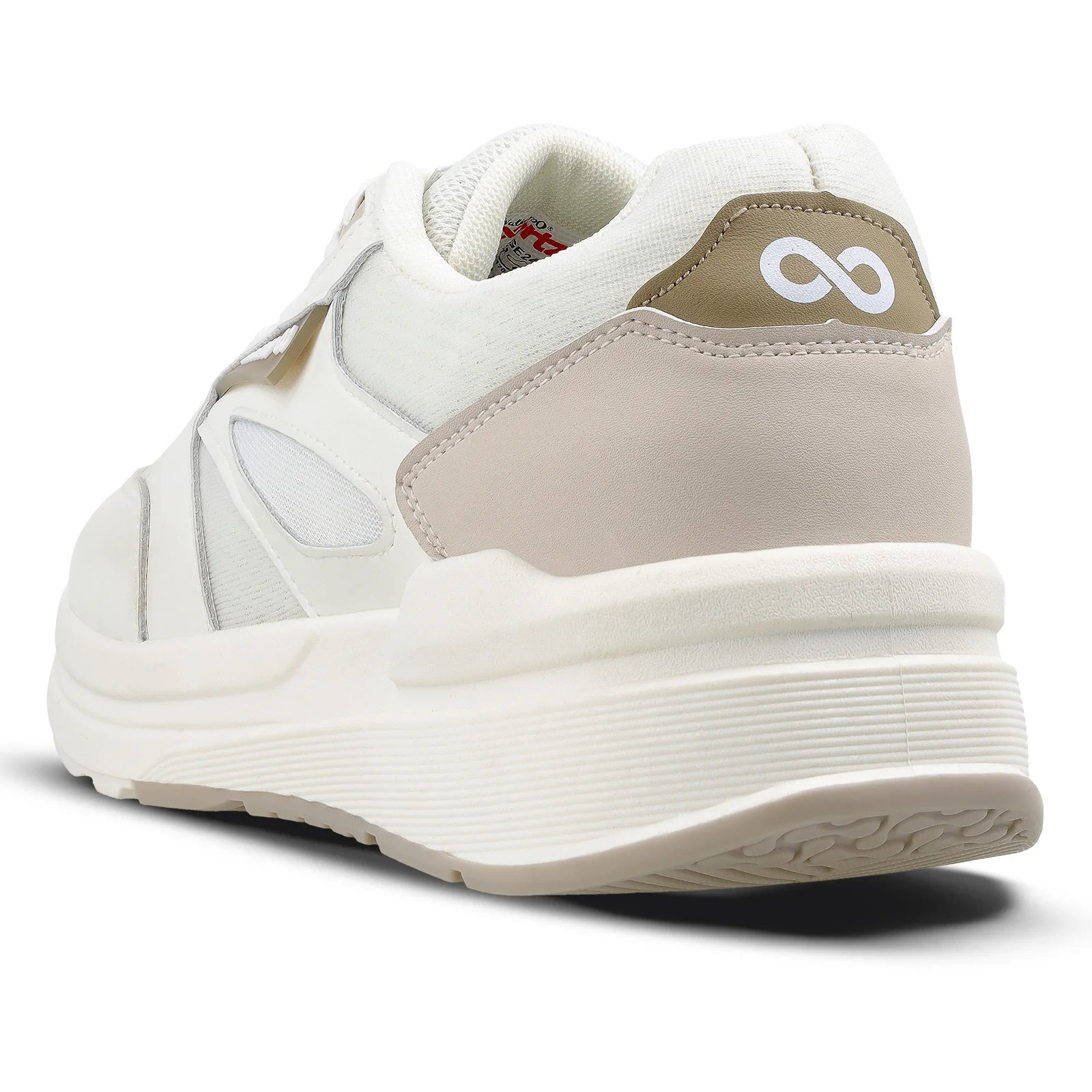 Men's Sports Sneakers - SGE24002 White Beige - Image 6