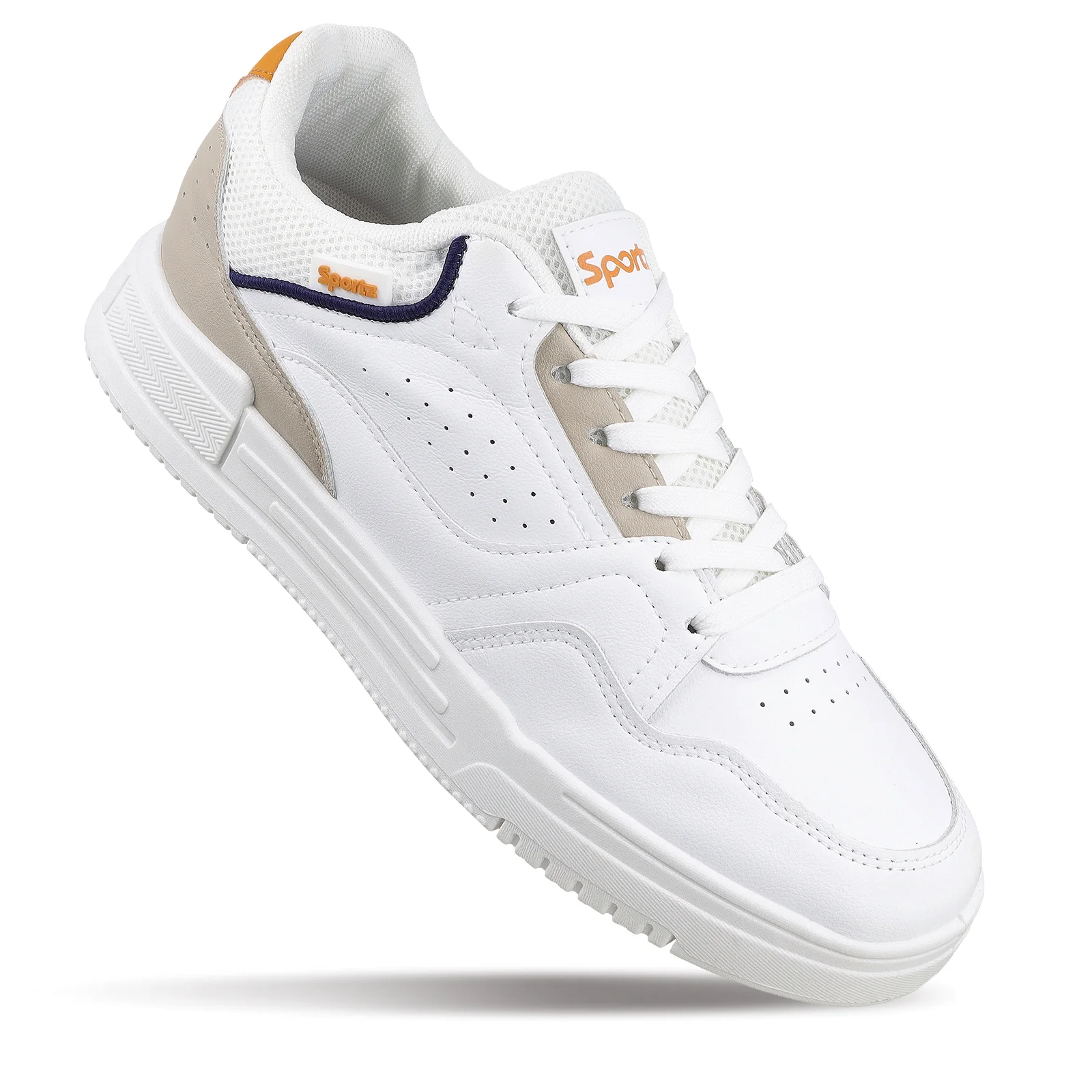 Men's Sports Sneakers - WY3488 White - Image 4