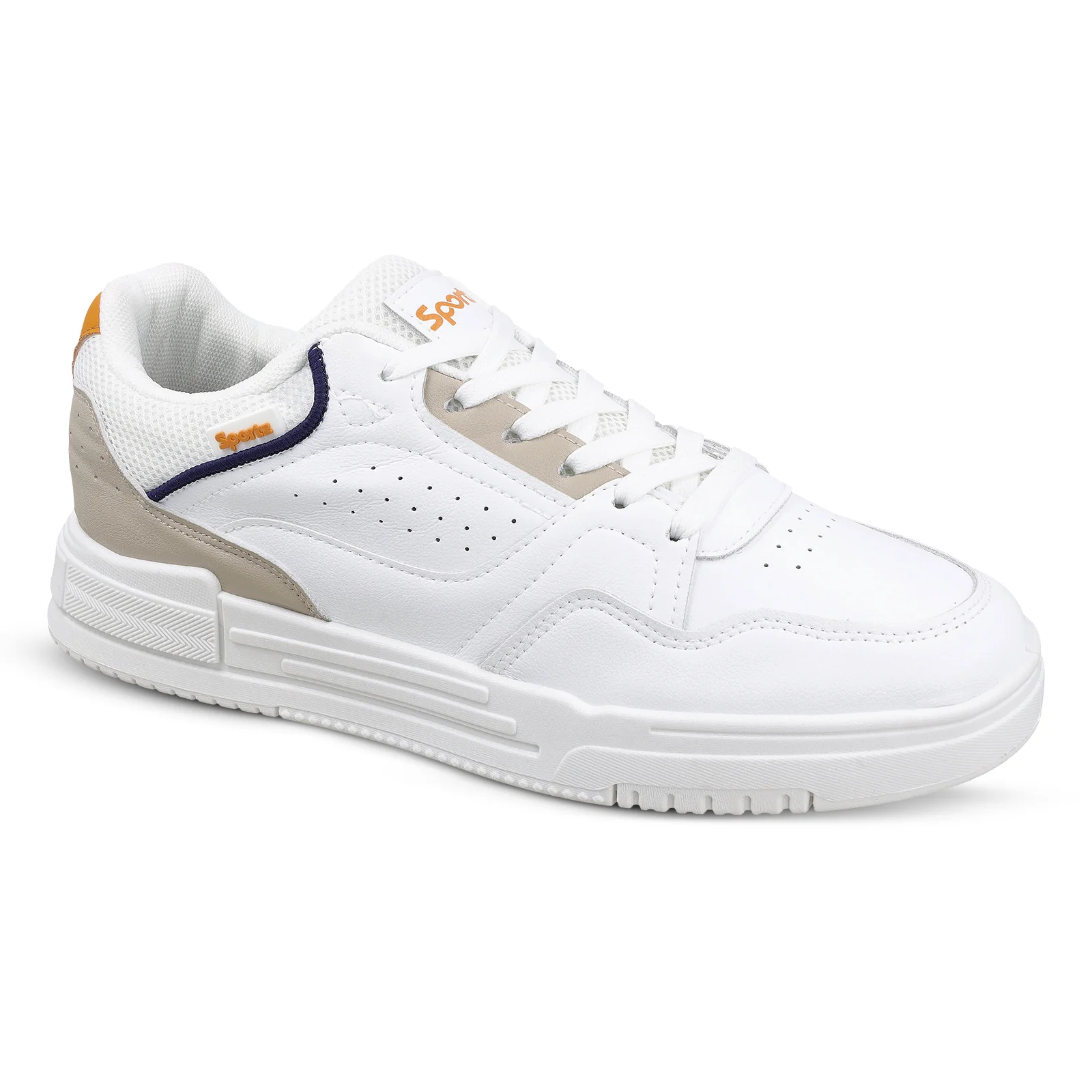 Men's Sports Sneakers - WY3488 White - Image 6