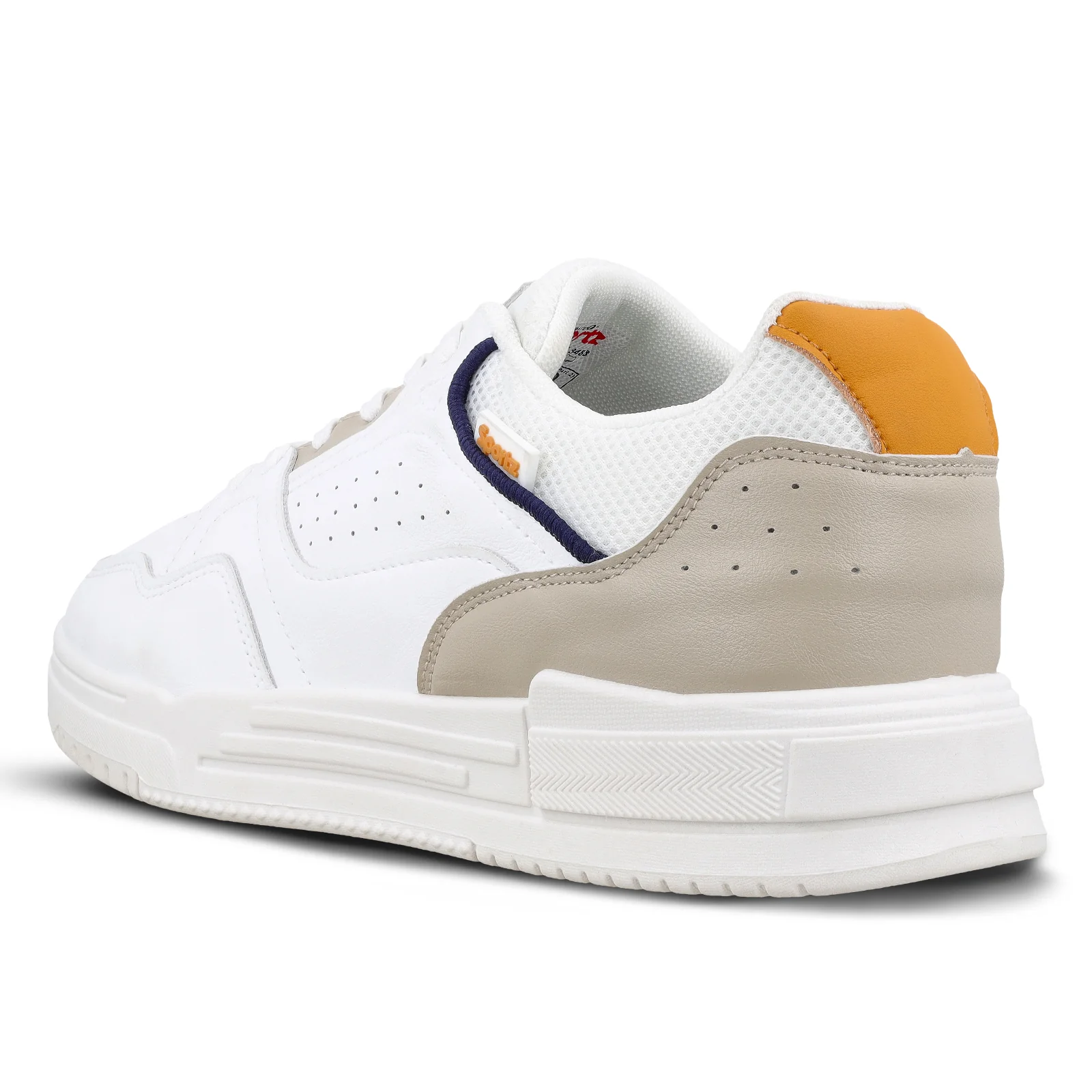 Men's Sports Sneakers - WY3488 White - Image 7