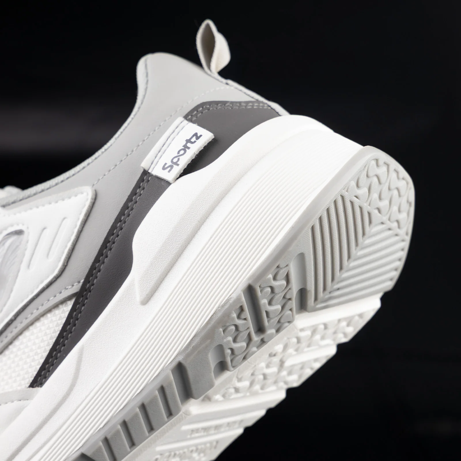 Men's Sports Sneakers - WY3496 White Grey - Image 7