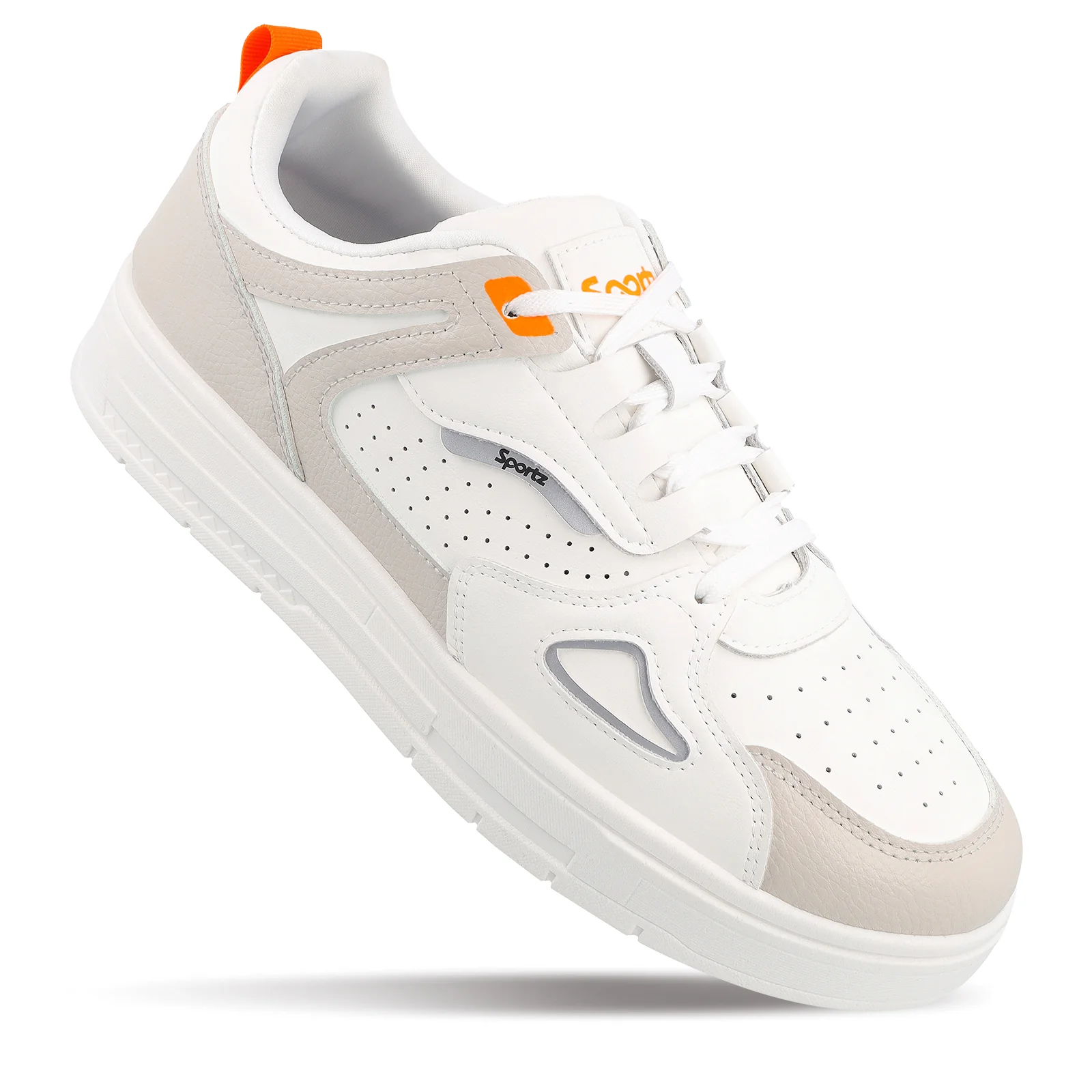 Men's Sports Sneakers - WY3497 White Grey - Image 4