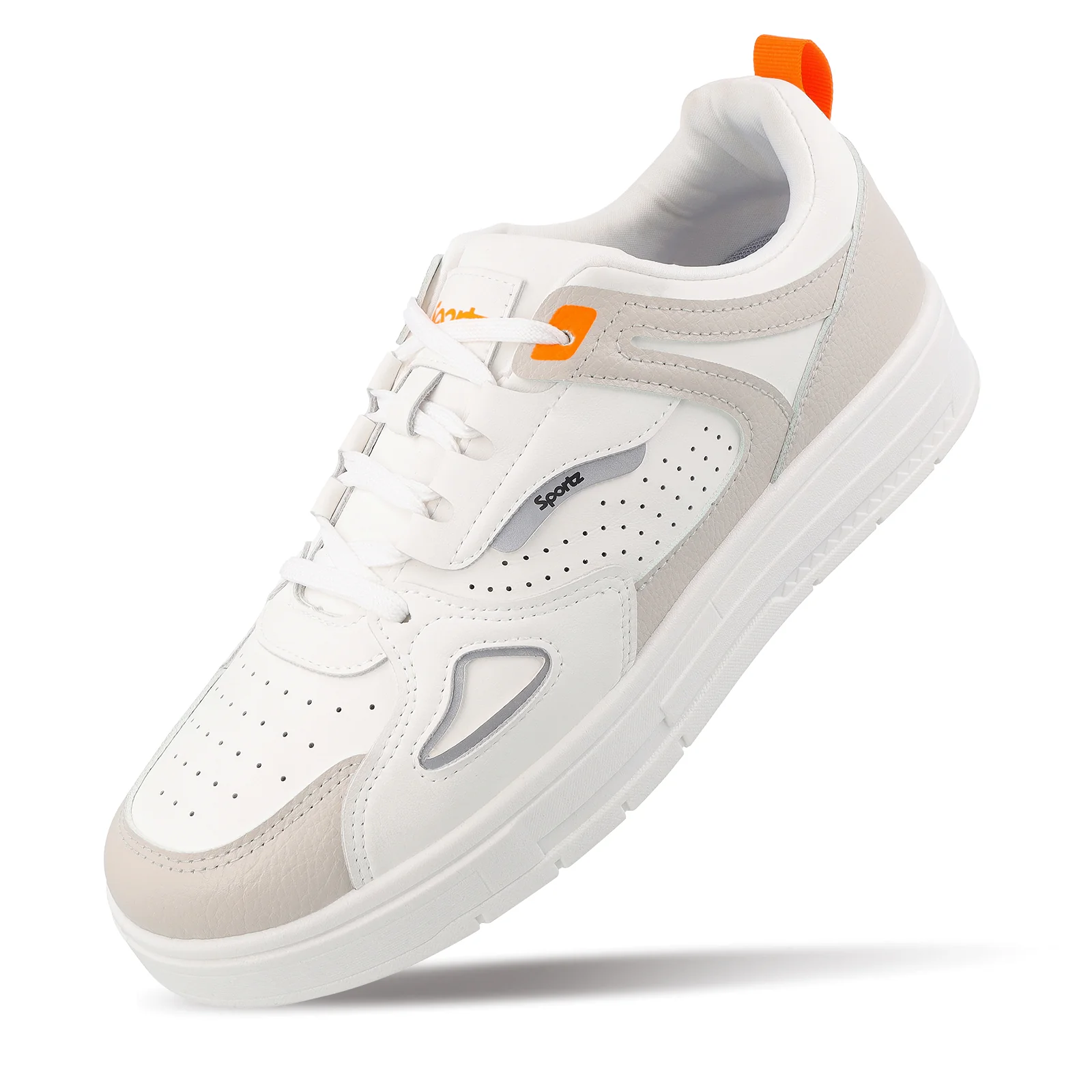Men's Sports Sneakers - WY3497 White Grey - Image 6