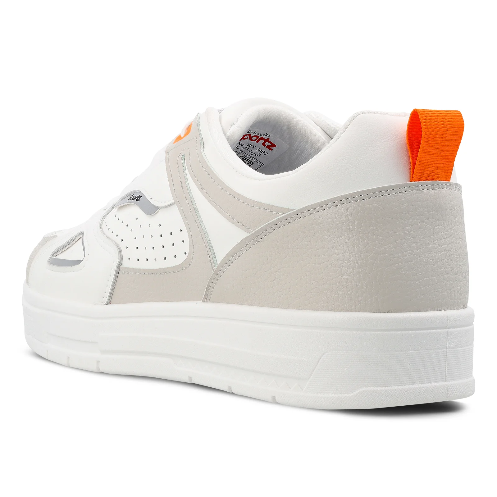 Men's Sports Sneakers - WY3497 White Grey - Image 7