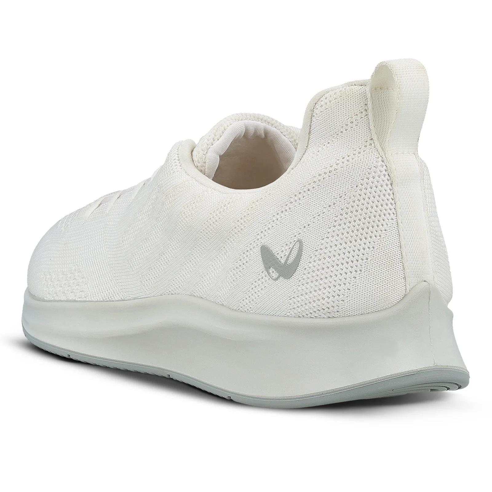 Men's Daily Wear Non Marking Sports Shoes - WS6090 White - Image 7