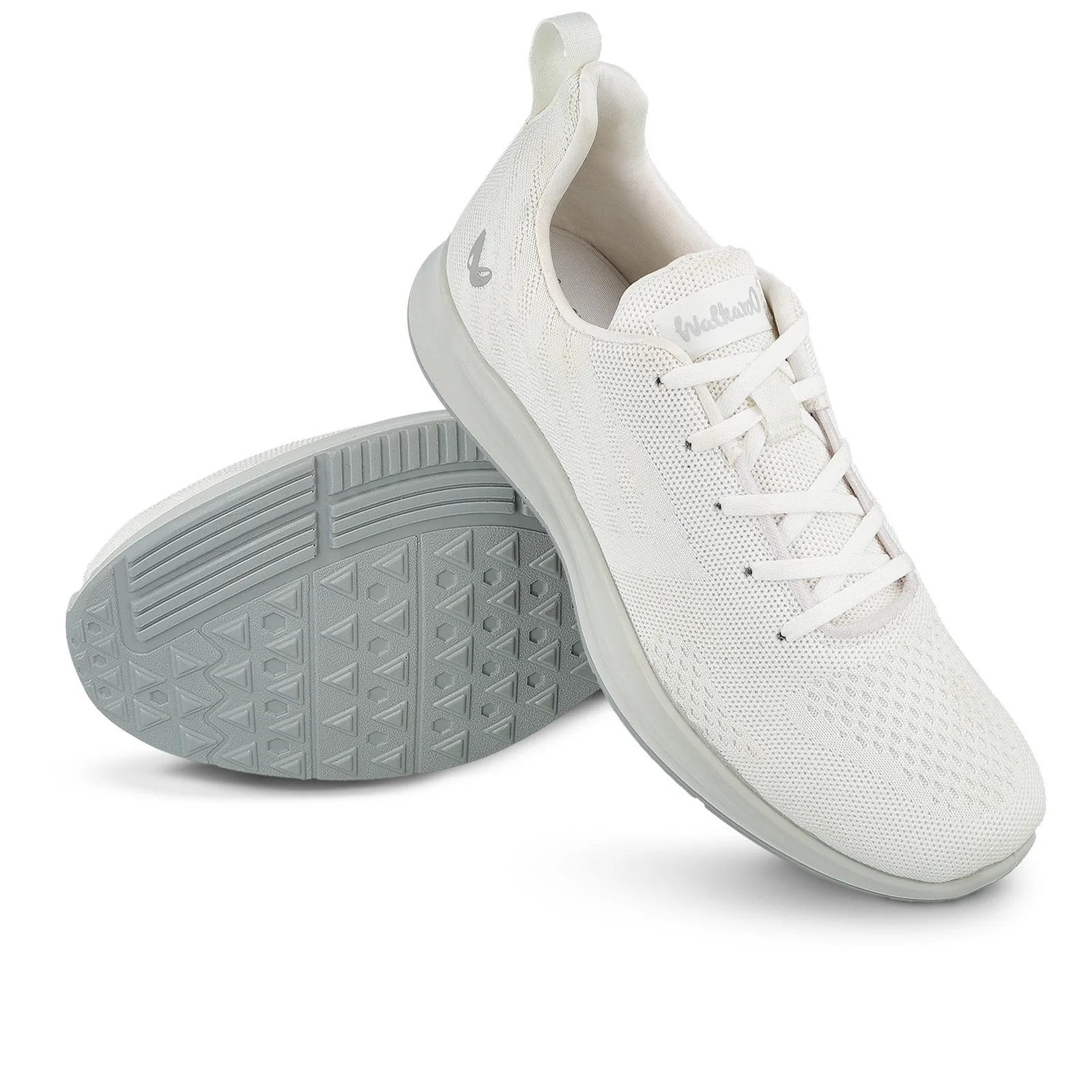 Men's Daily Wear Non Marking Sports Shoes - WS6090 White - Image 9