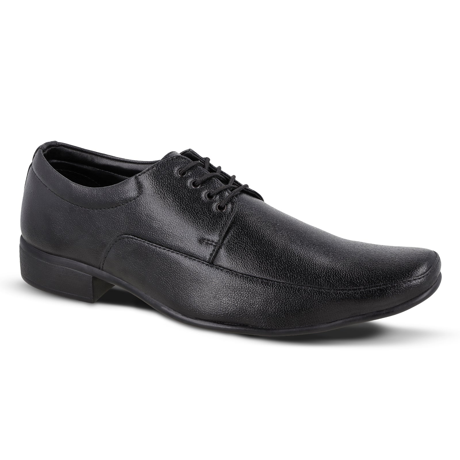 Men's Blucher Formal Shoes - 17106 Black - Image 3